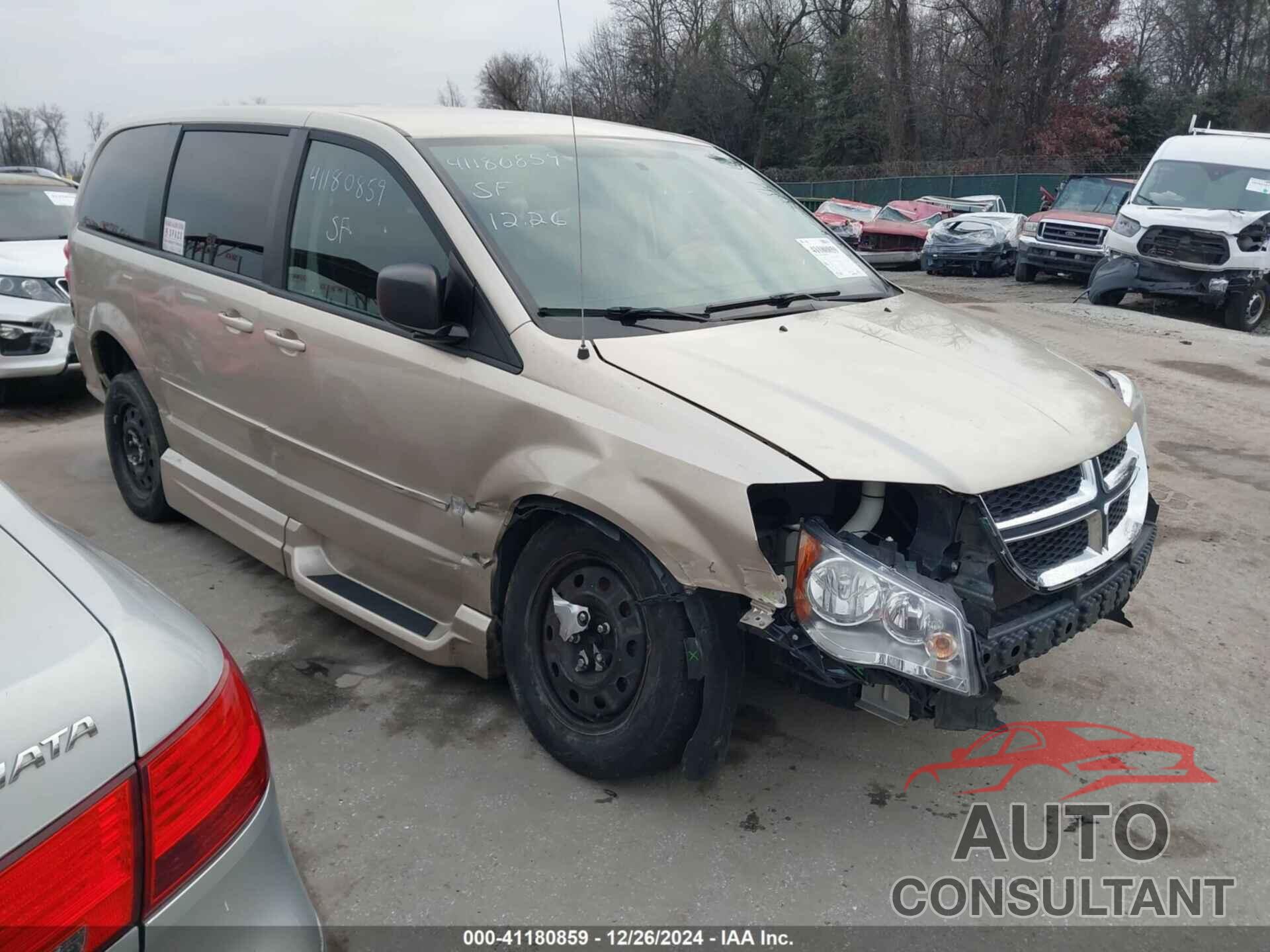 DODGE GRAND CARAVAN 2015 - 2C4RDGBGXFR606273