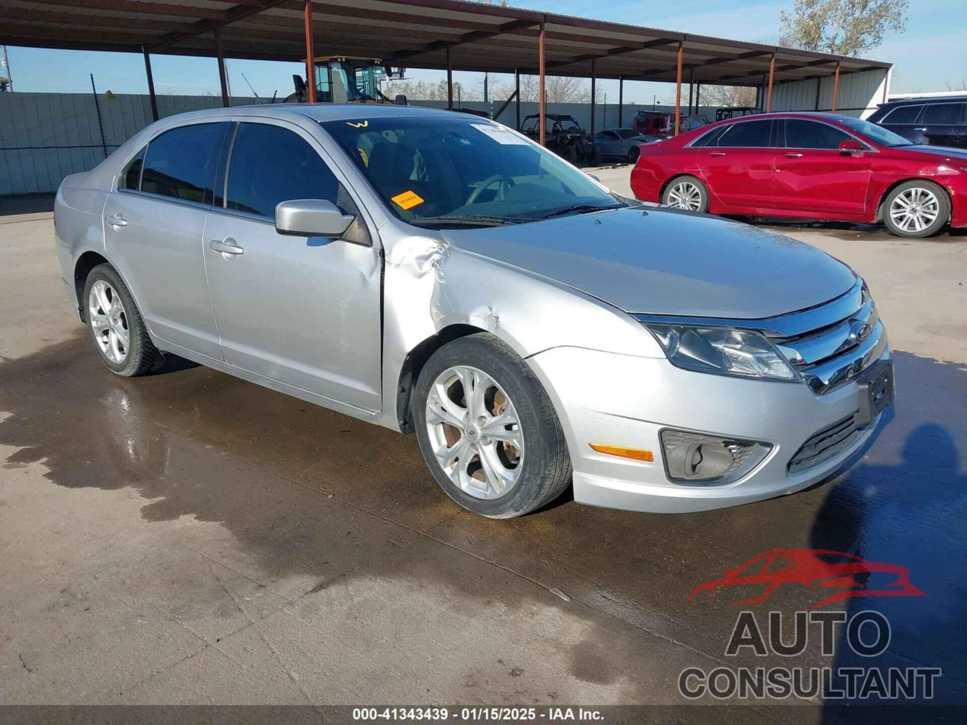 FORD FUSION 2012 - 3FAHP0HA9CR246261