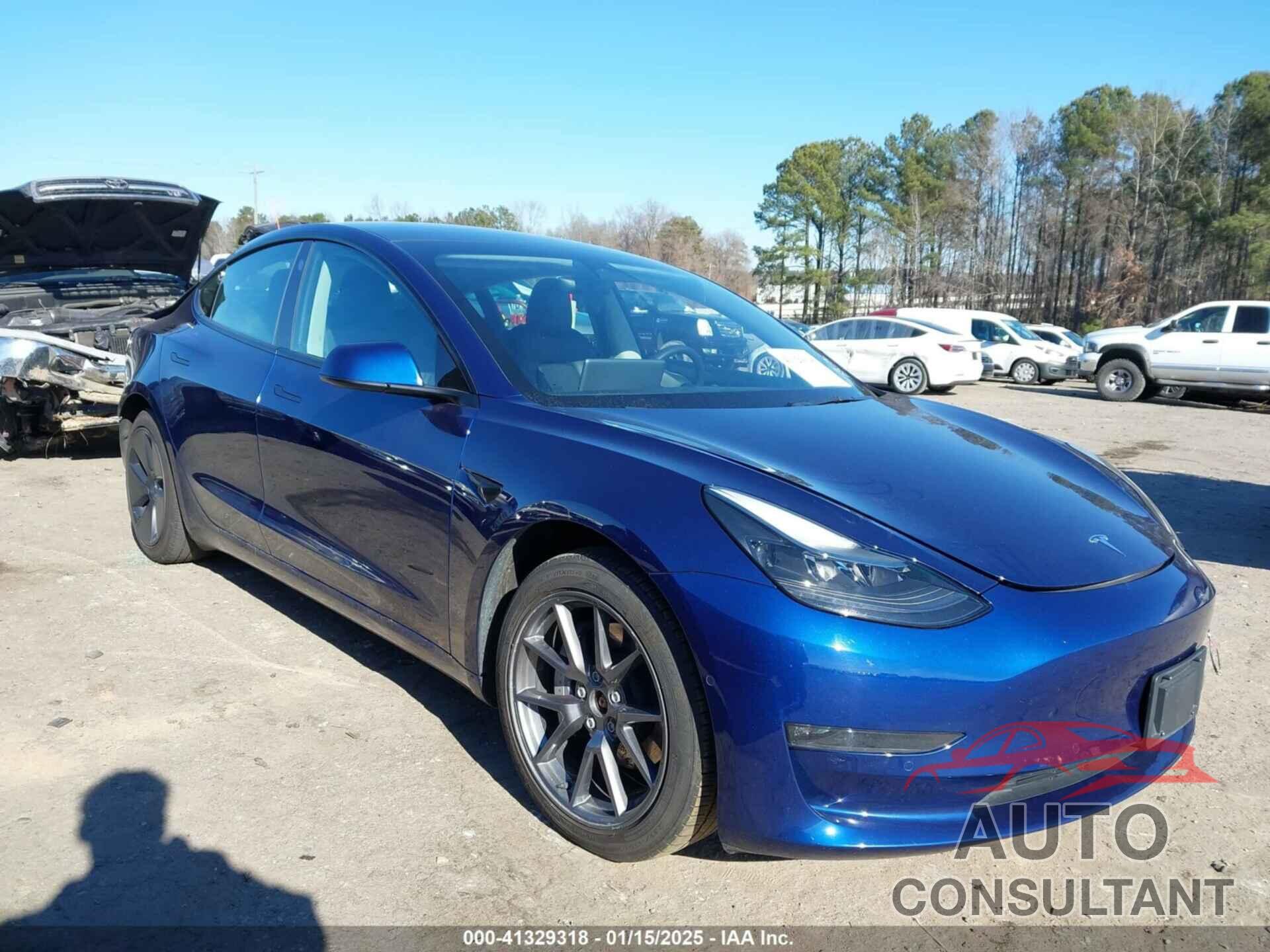 TESLA MODEL 3 2022 - 5YJ3E1EB1NF257059