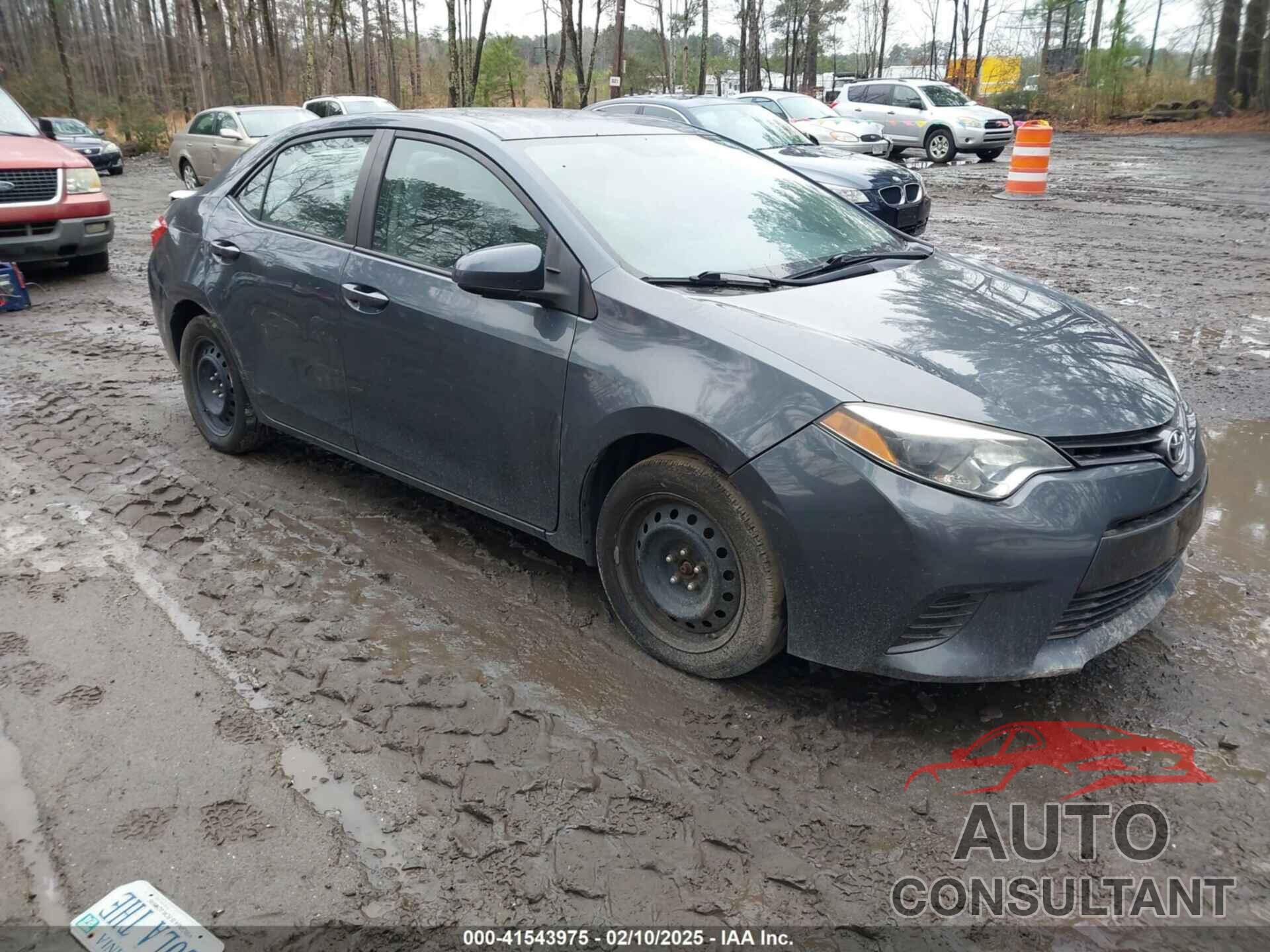 TOYOTA COROLLA 2015 - 2T1BURHE6FC360177