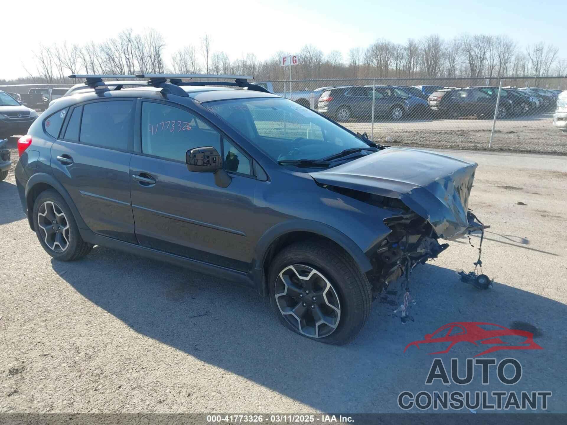 SUBARU XV CROSSTREK 2013 - JF2GPAGC8D2842046