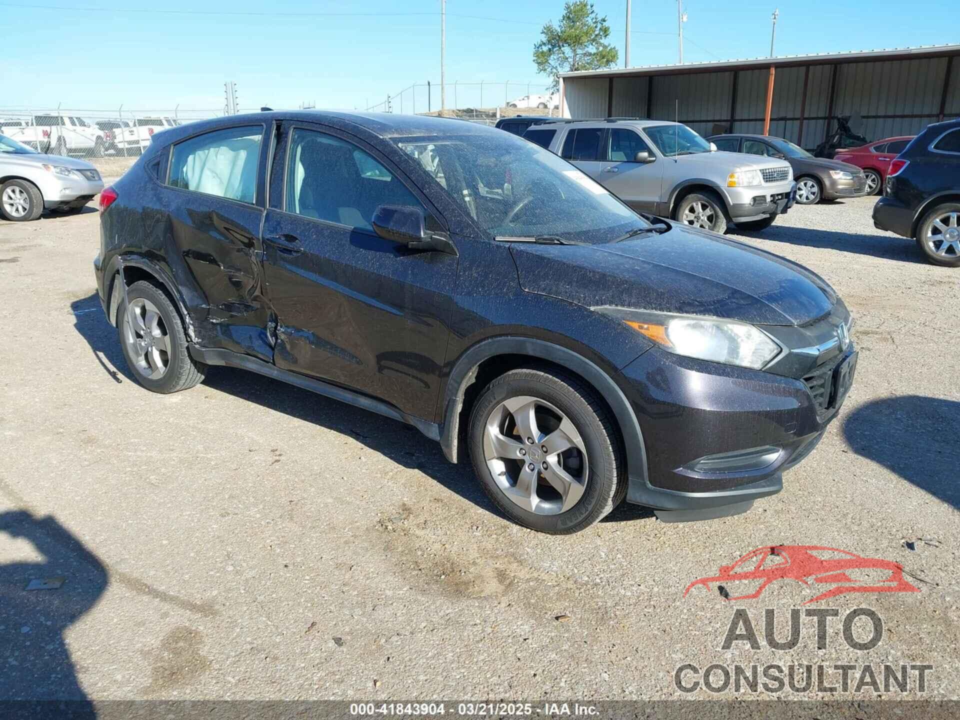 HONDA HR-V 2018 - 3CZRU6H37JG726863
