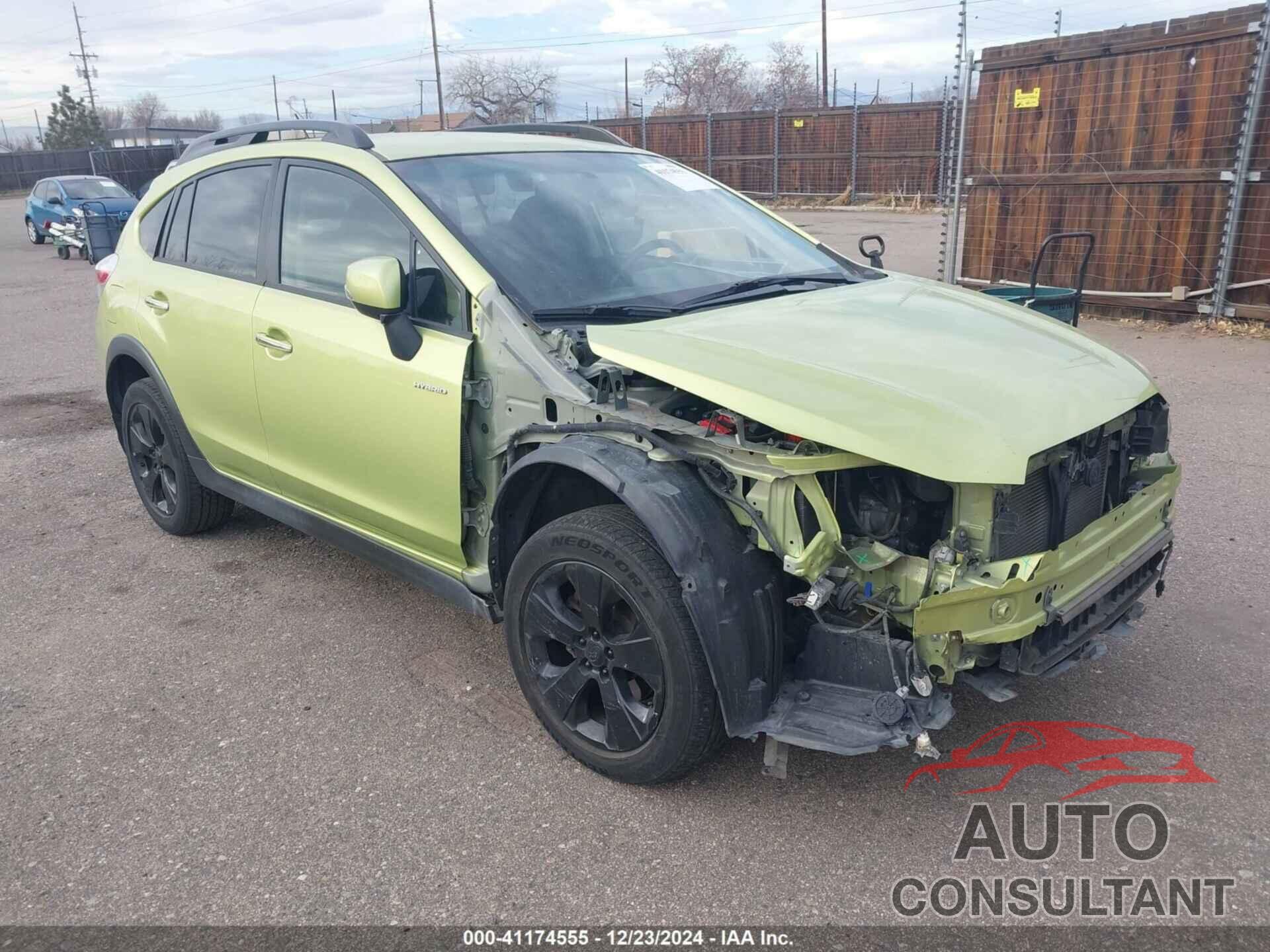 SUBARU XV CROSSTREK HYBRID 2014 - JF2GPBCC7EH226400