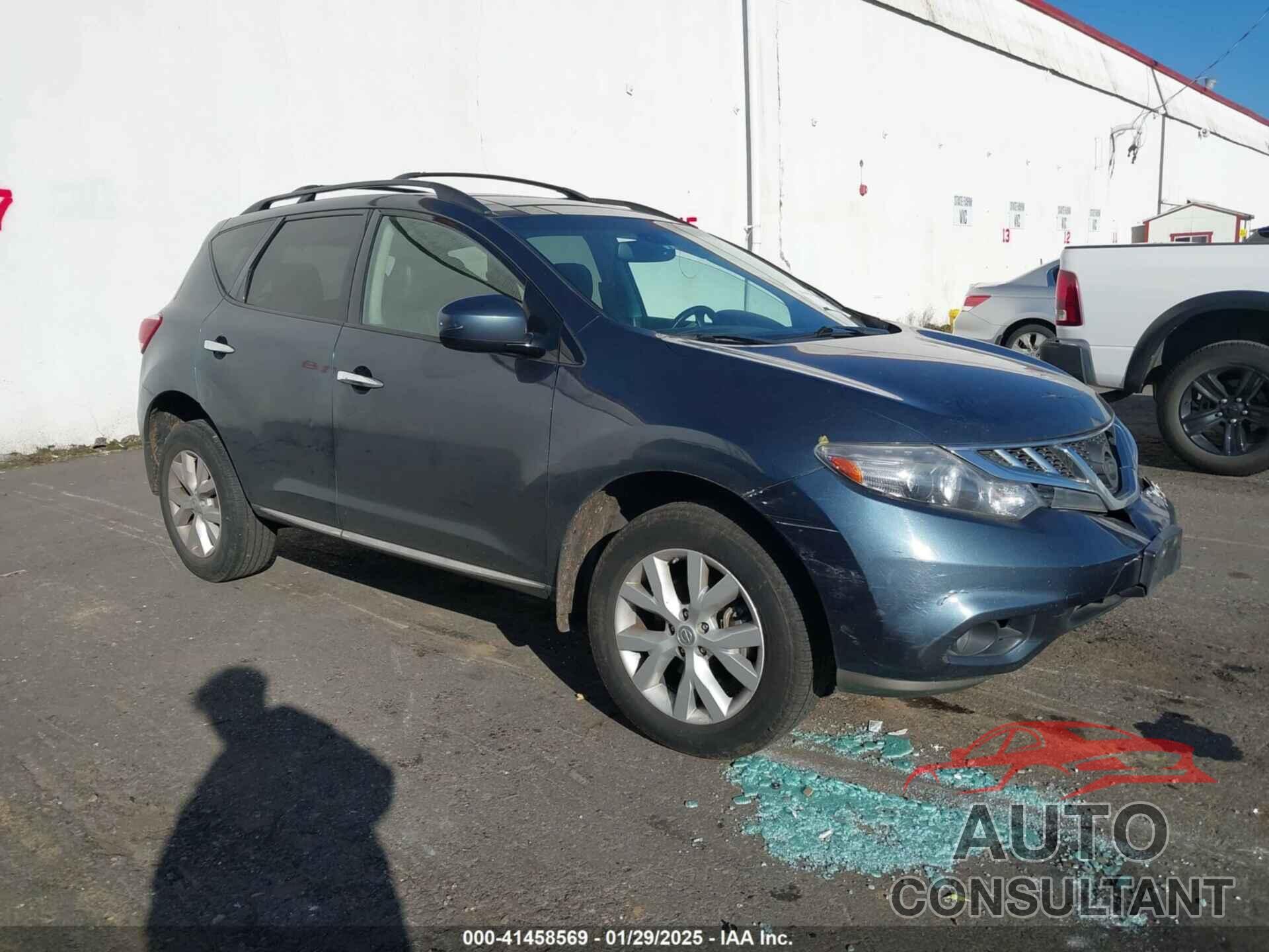 NISSAN MURANO 2011 - JN8AZ1MW9BW165368