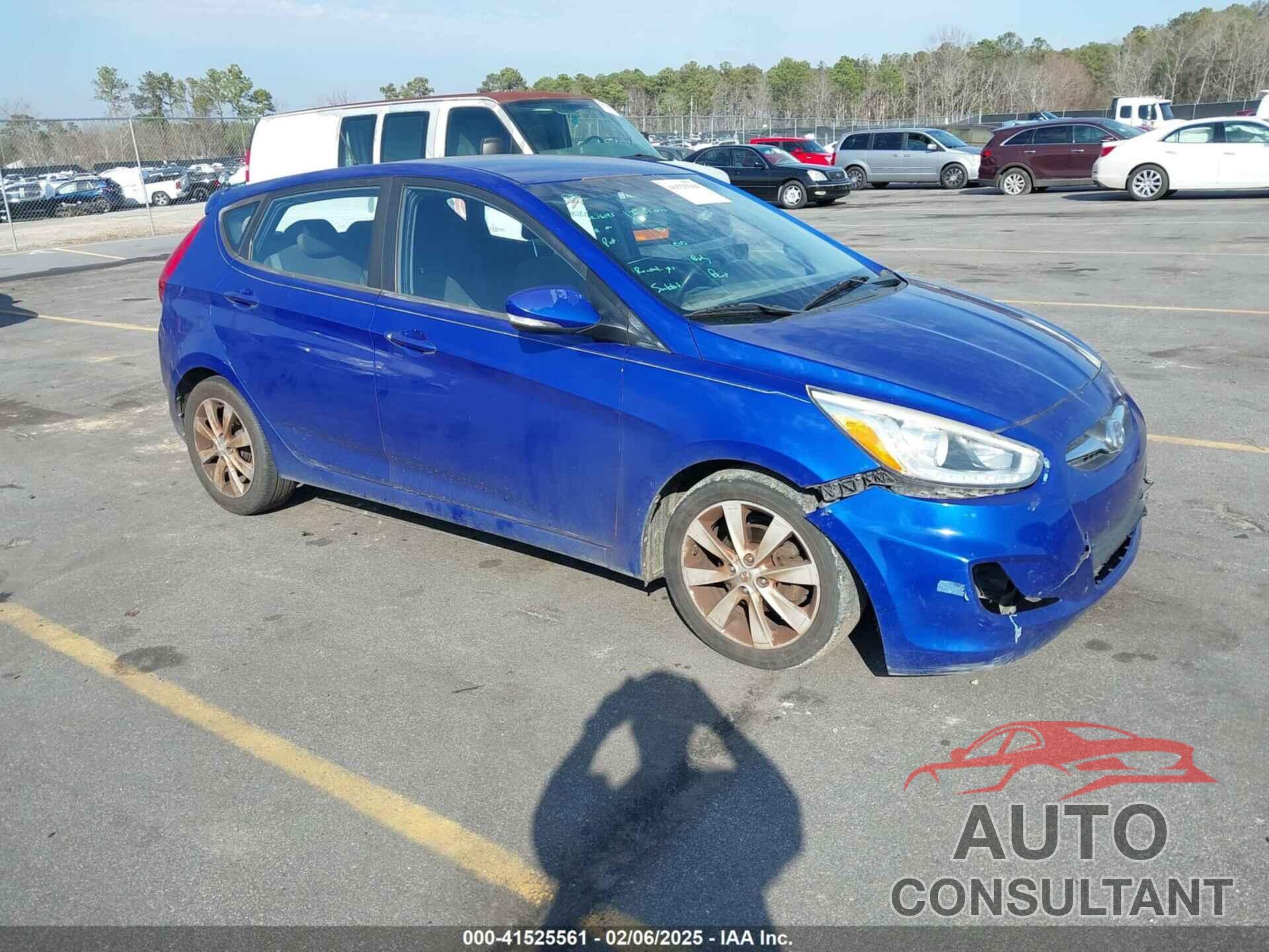 HYUNDAI ACCENT 2014 - KMHCU5AEXEU146278