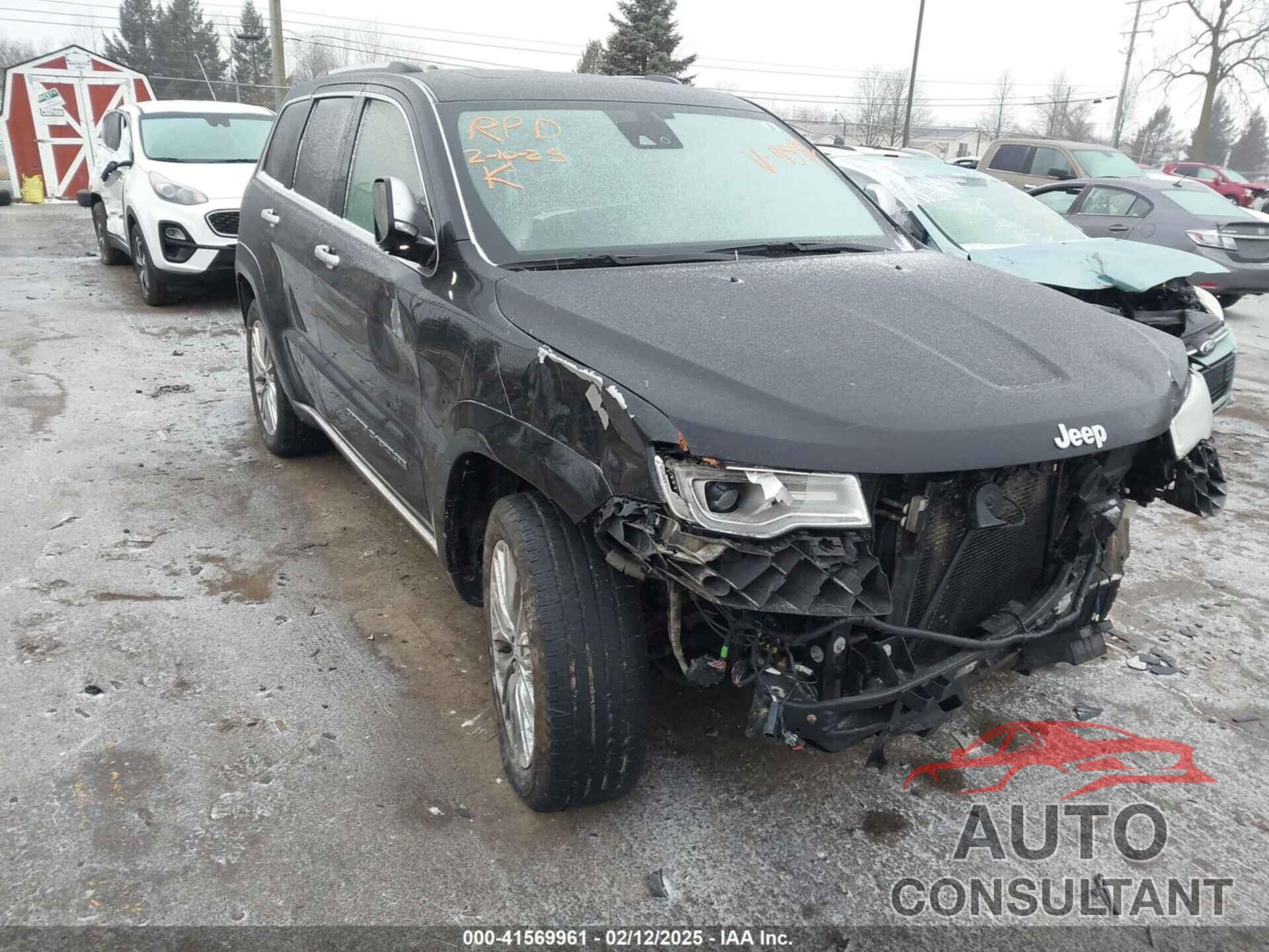 JEEP GRAND CHEROKEE 2017 - 1C4RJFJT4HC904542