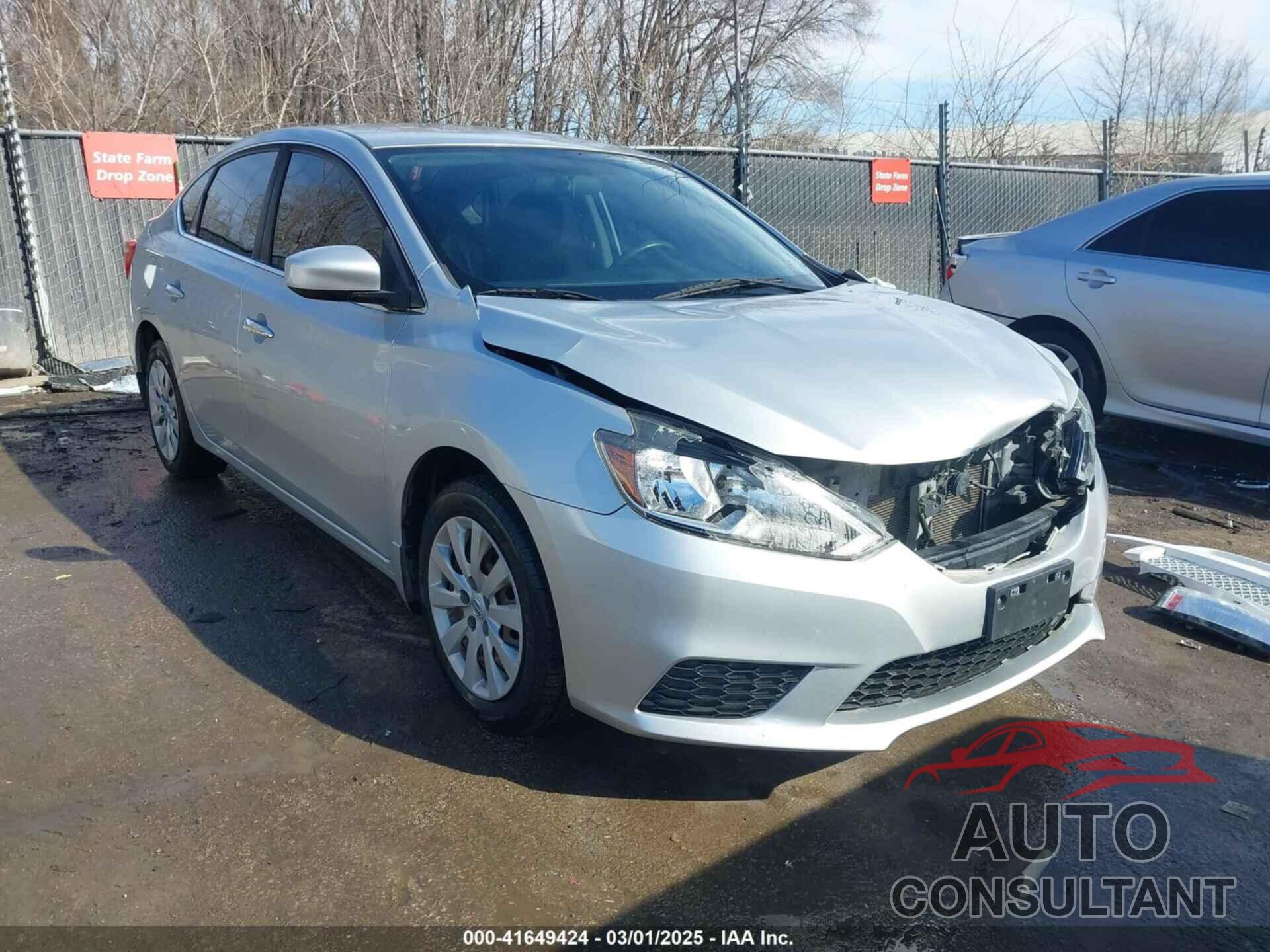 NISSAN SENTRA 2016 - 3N1AB7AP1GY335838