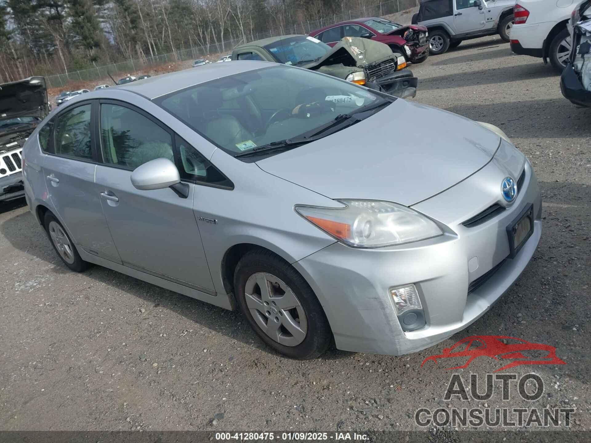 TOYOTA PRIUS 2011 - JTDKN3DU5B0306655