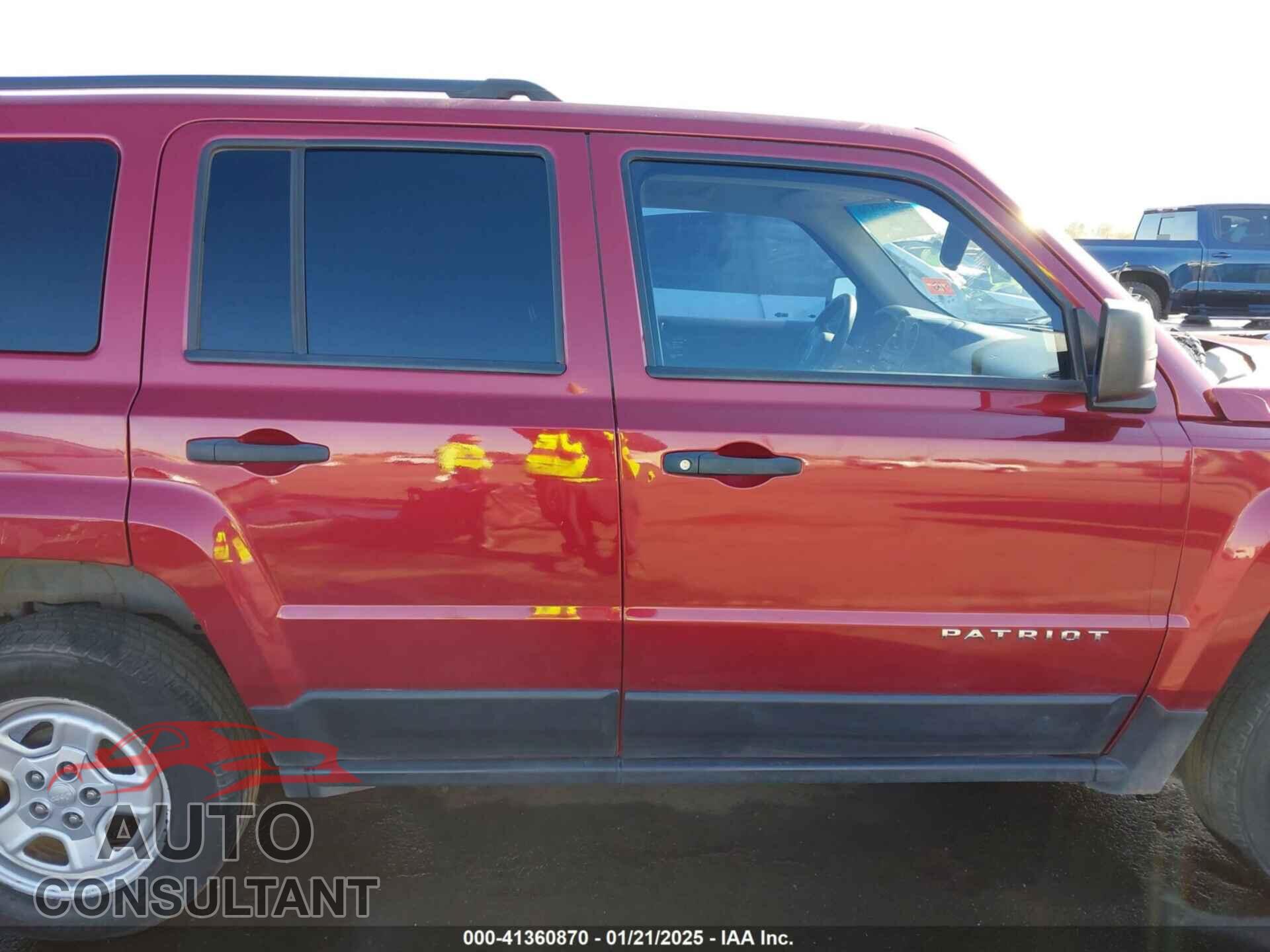 JEEP PATRIOT 2012 - 1C4NJPBB6CD687718