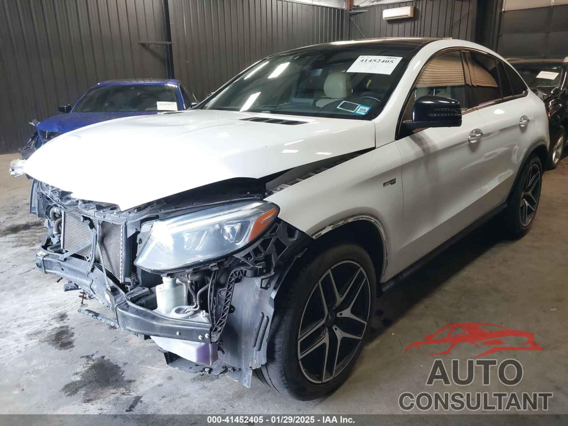 MERCEDES-BENZ AMG GLE 43 COUPE 2017 - 4JGED6EBXHA072090