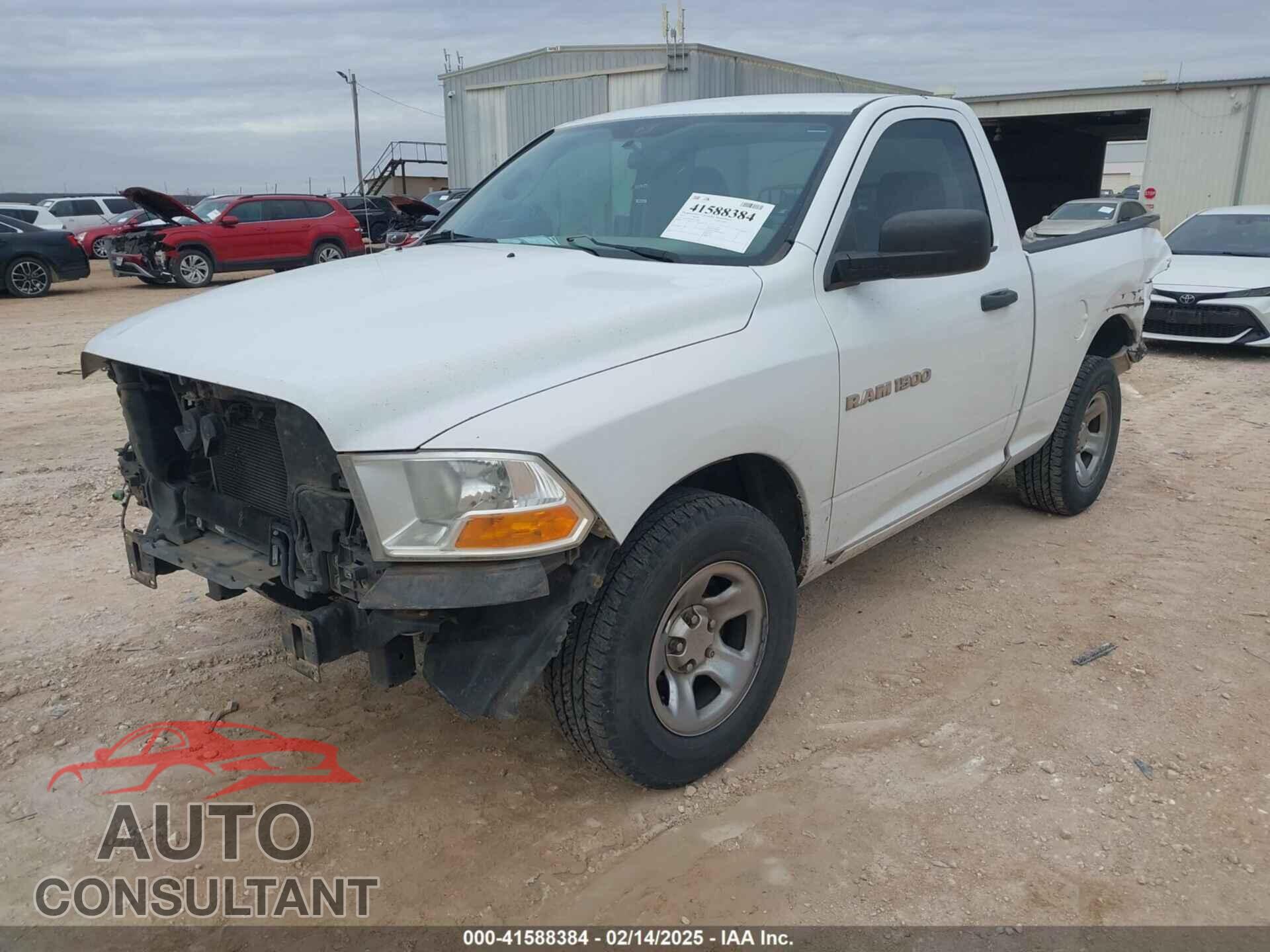 DODGE RAM 1500 2011 - 3D7JB1EK0BG531606