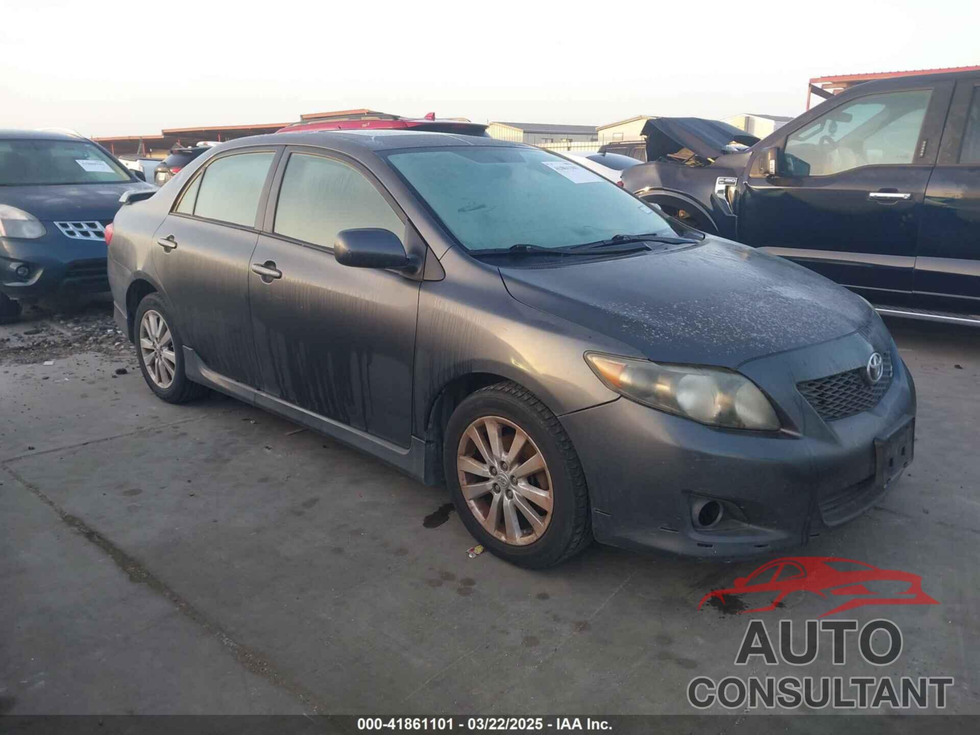 TOYOTA COROLLA 2009 - 1NXBU40E09Z083415