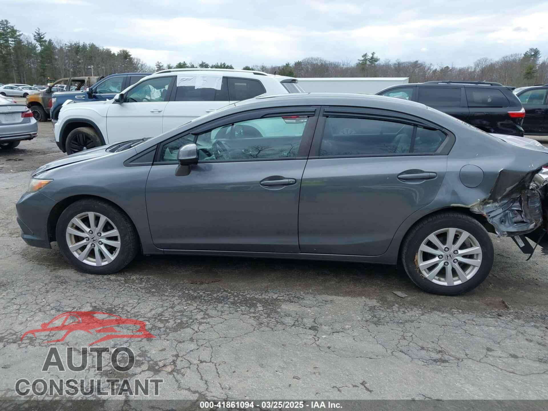 HONDA CIVIC 2012 - 2HGFB2F80CH309479