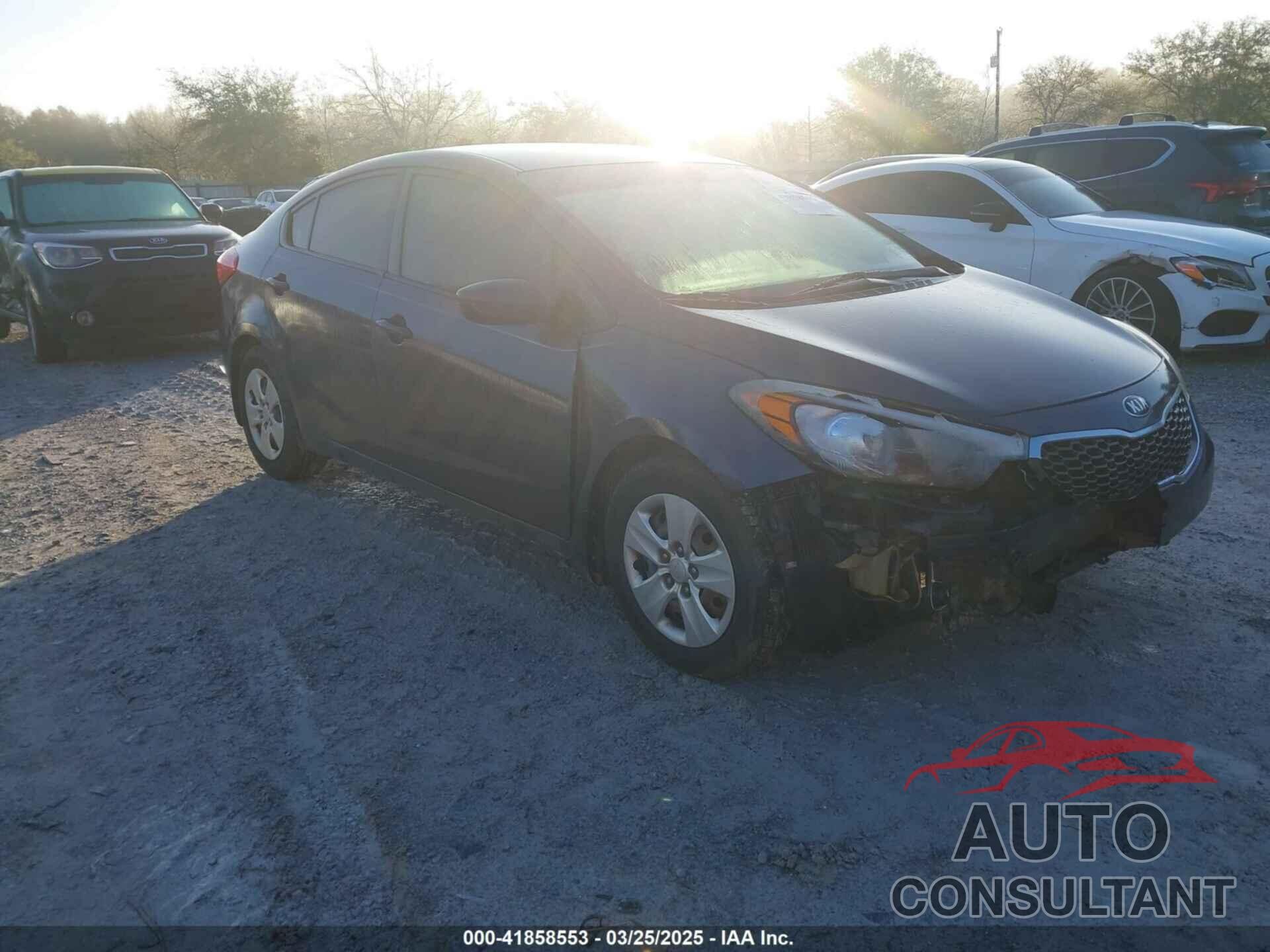KIA FORTE 2016 - KNAFK4A60G5442267