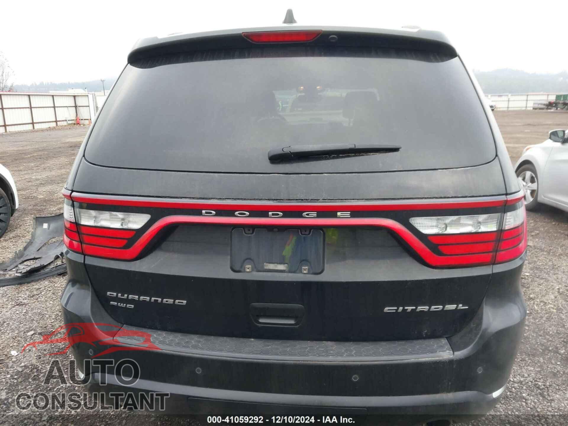 DODGE DURANGO 2017 - 1C4RDJEG5HC691656