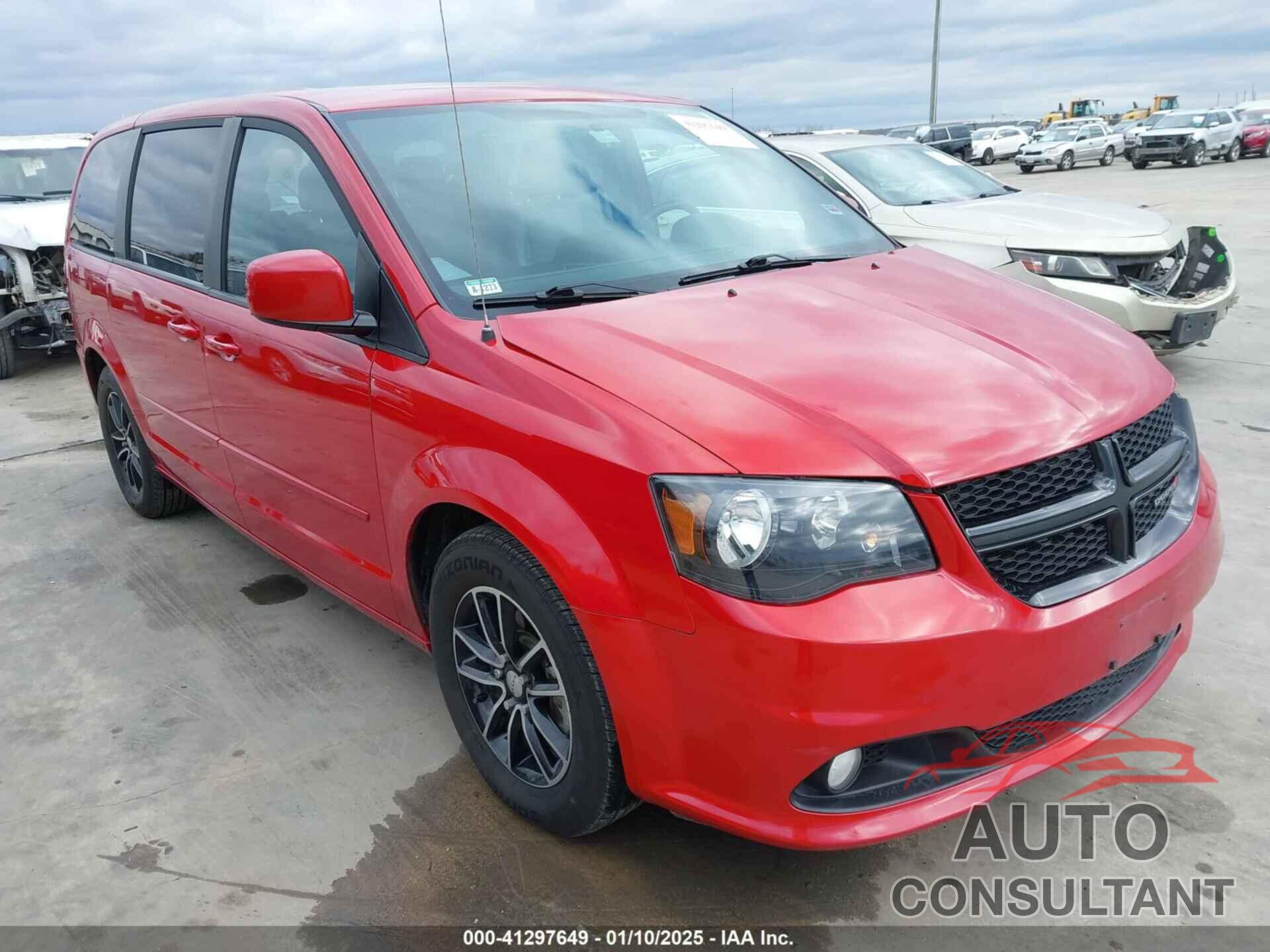 DODGE GRAND CARAVAN 2016 - 2C4RDGCG7GR108712