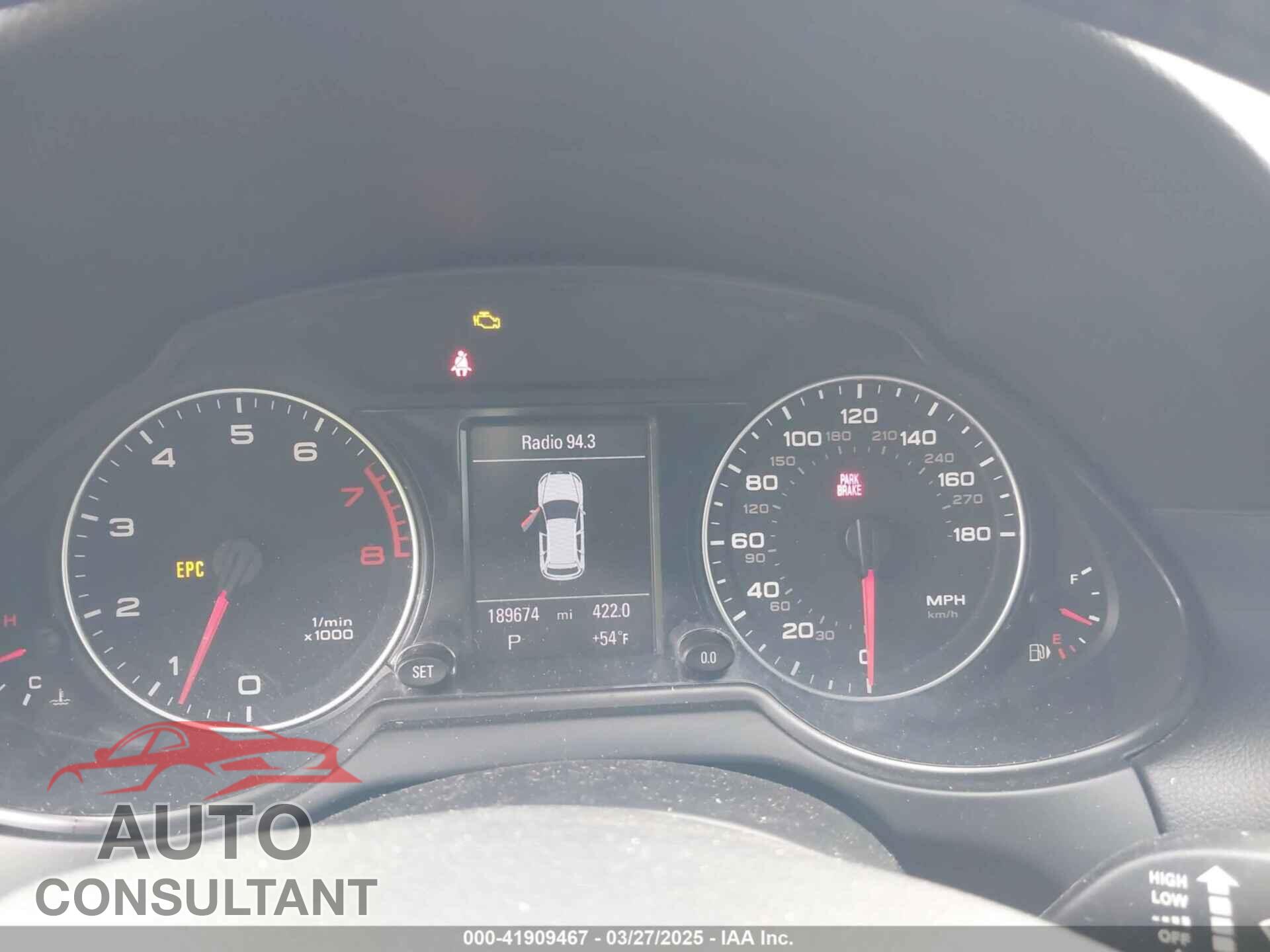 AUDI Q5 2013 - WA1CFCFP3DA063248