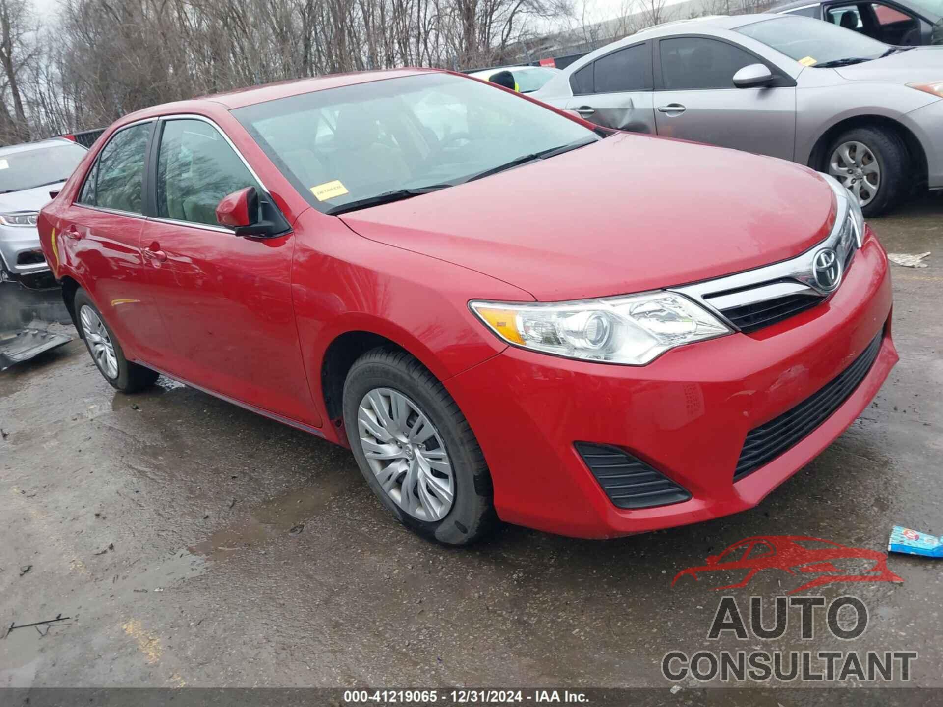 TOYOTA CAMRY 2012 - 4T4BF1FK4CR240205