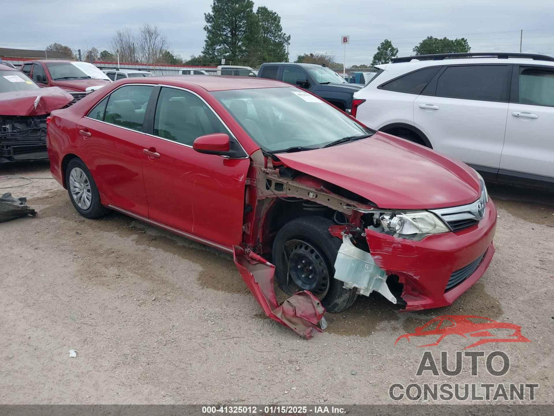 TOYOTA CAMRY 2012 - 4T1BF1FK0CU525218