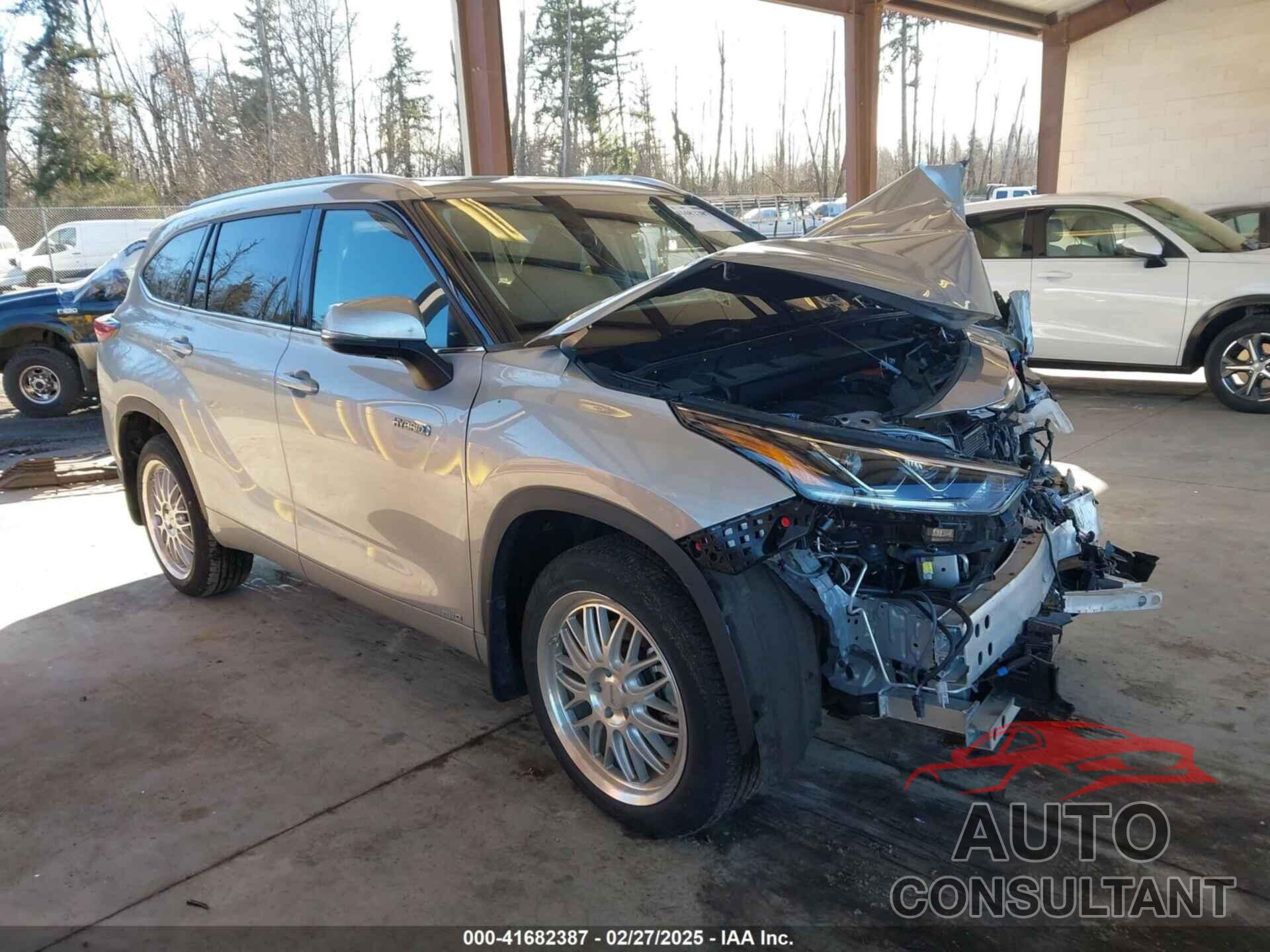 TOYOTA HIGHLANDER 2021 - 5TDDBRCH4MS522277