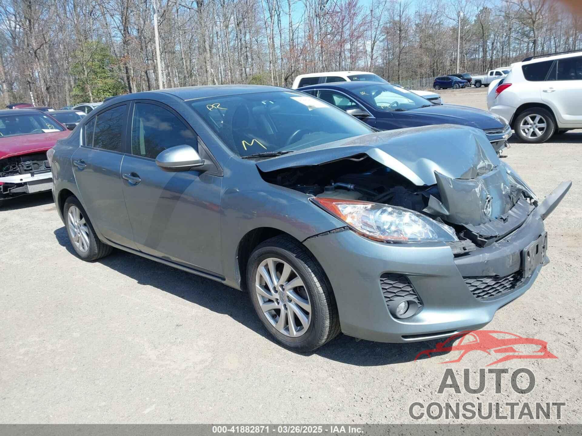 MAZDA MAZDA3 2012 - JM1BL1V83C1601163