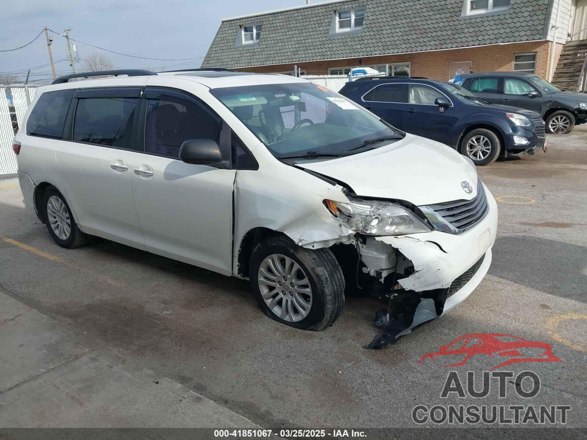 TOYOTA SIENNA 2016 - 5TDYK3DC7GS695698