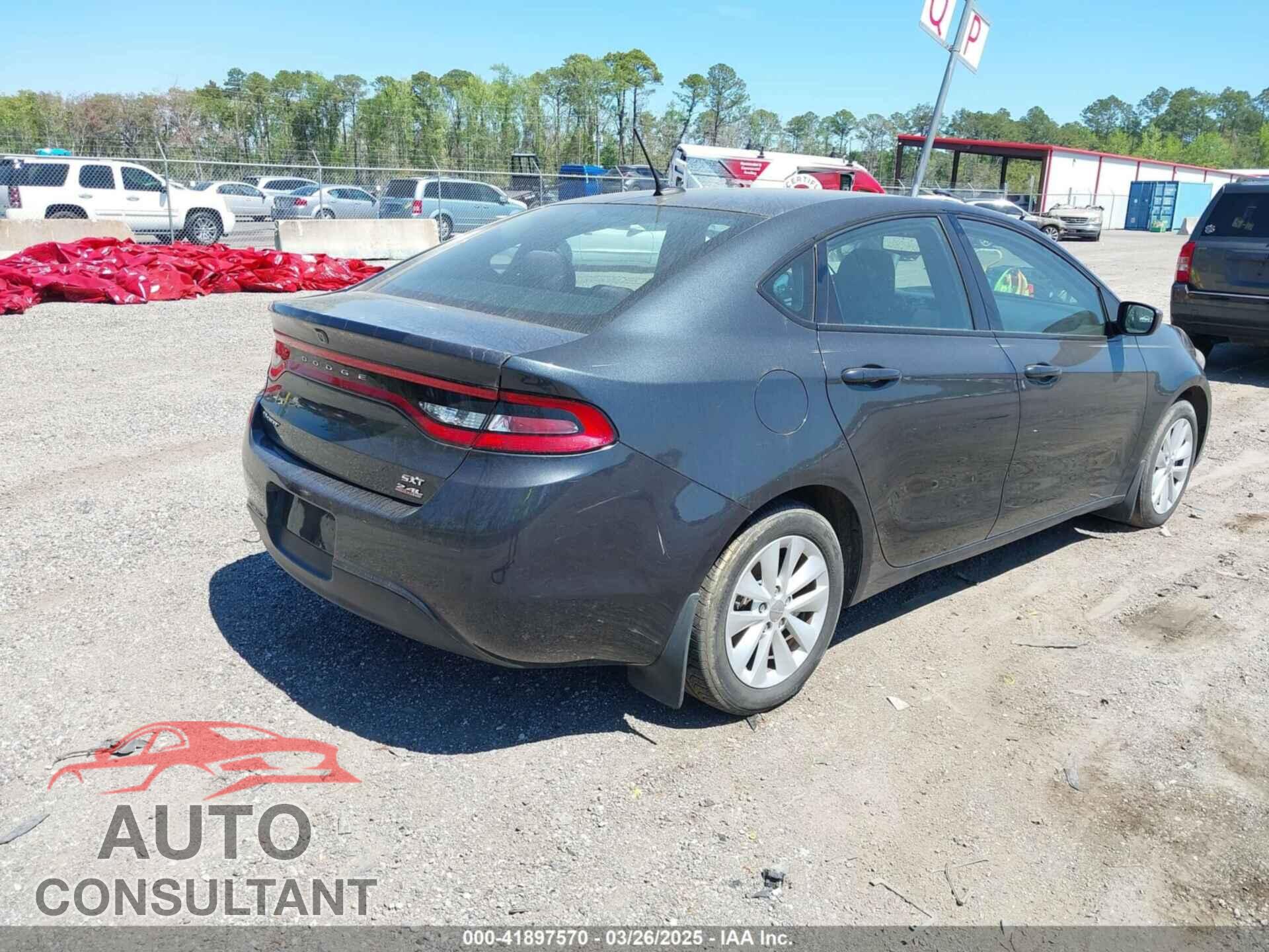DODGE DART 2014 - 1C3CDFBB5ED822364