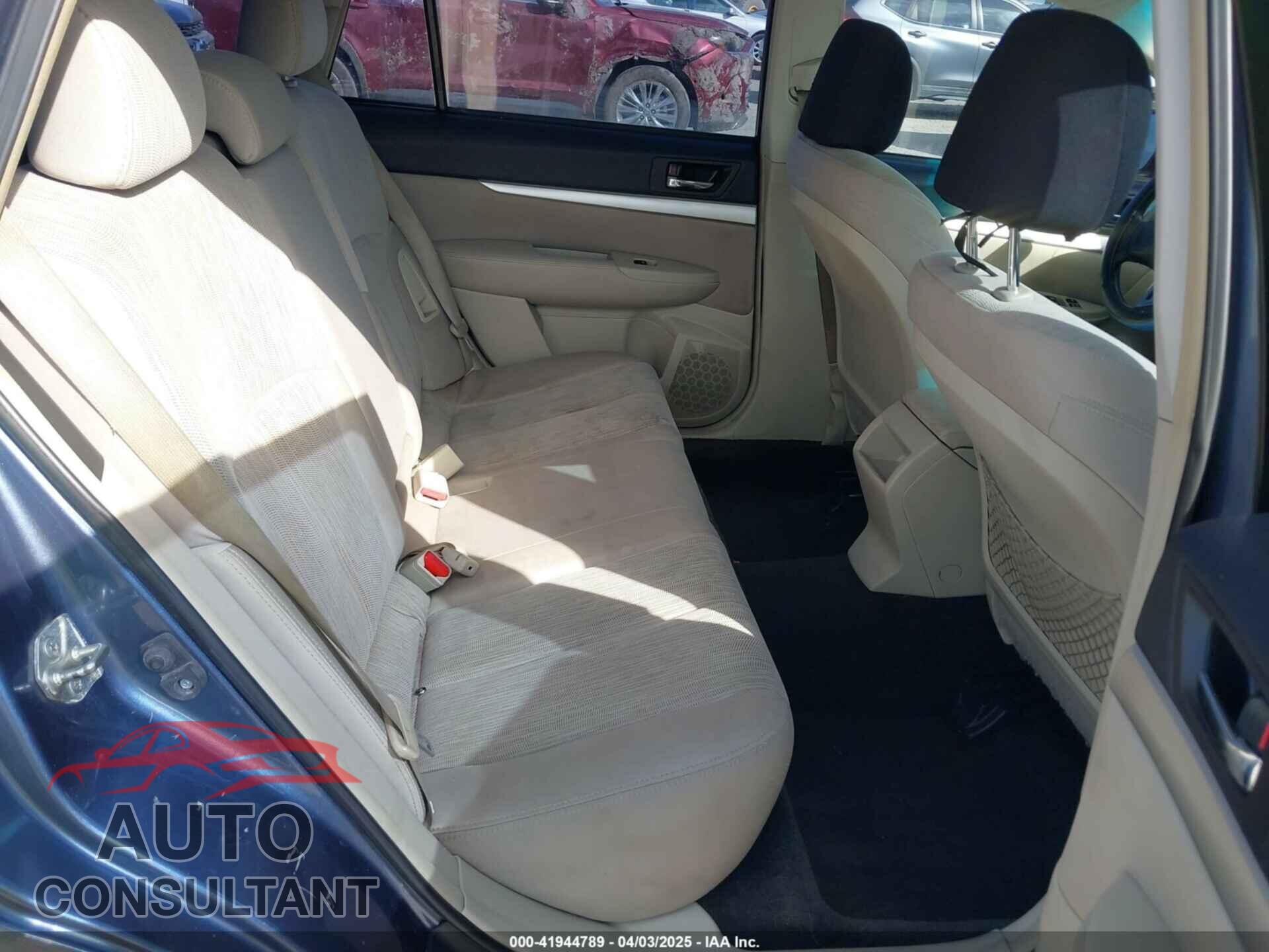 SUBARU OUTBACK 2013 - 4S4BRBAC8D3255403