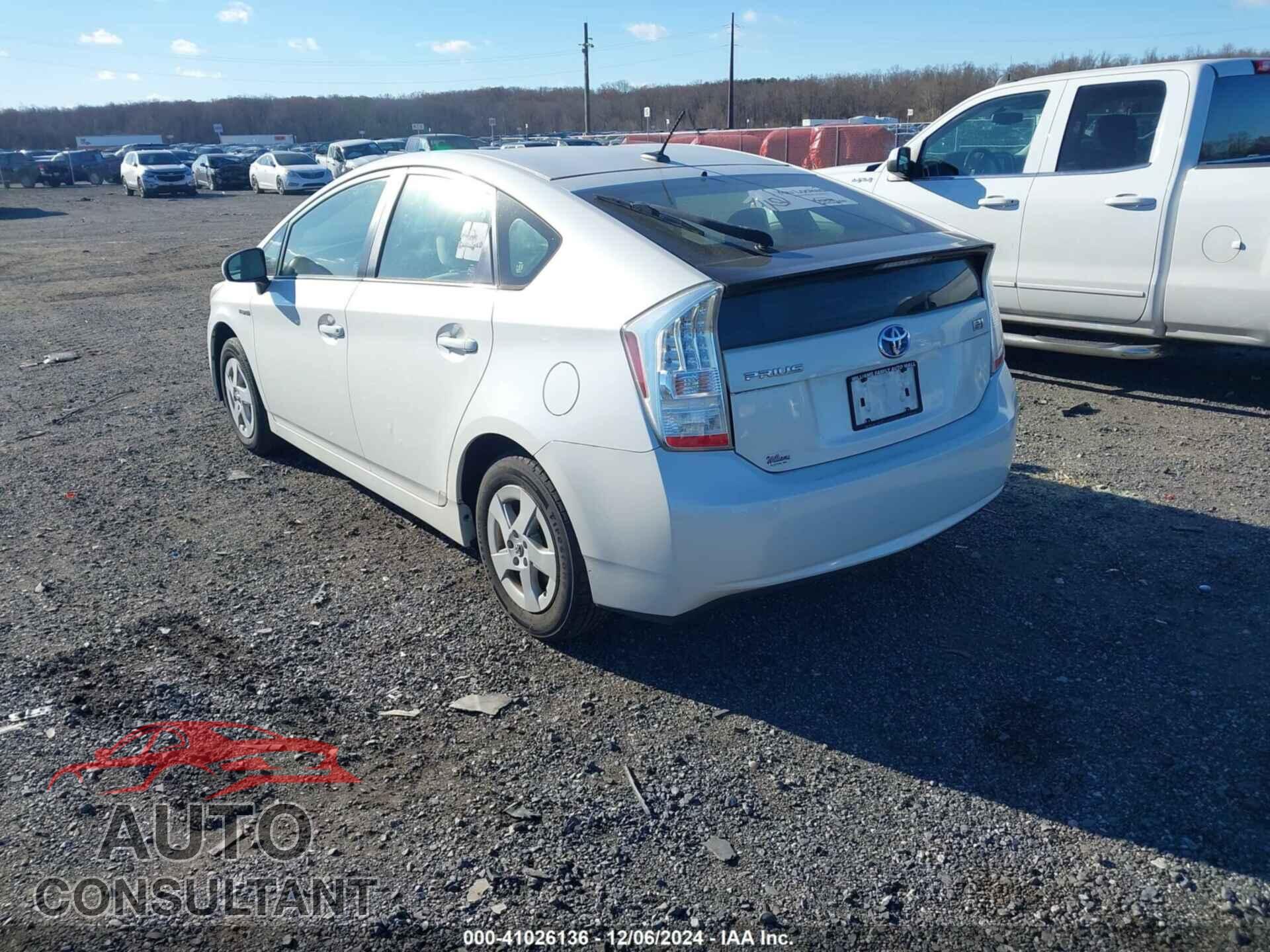 TOYOTA PRIUS 2011 - JTDKN3DU9B5321663