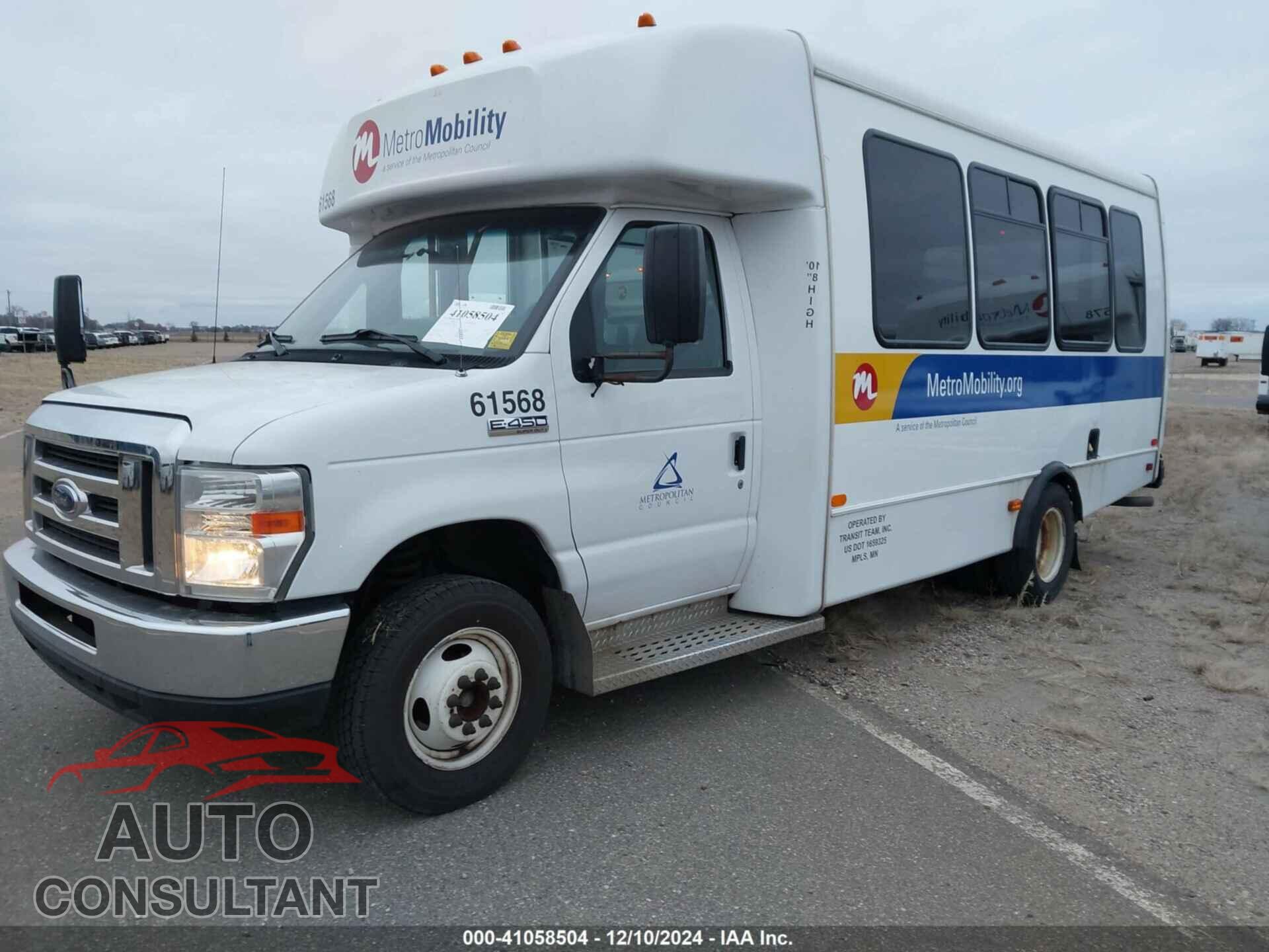 FORD E-450 CUTAWAY 2017 - 1FDFE4FS4HDC33598