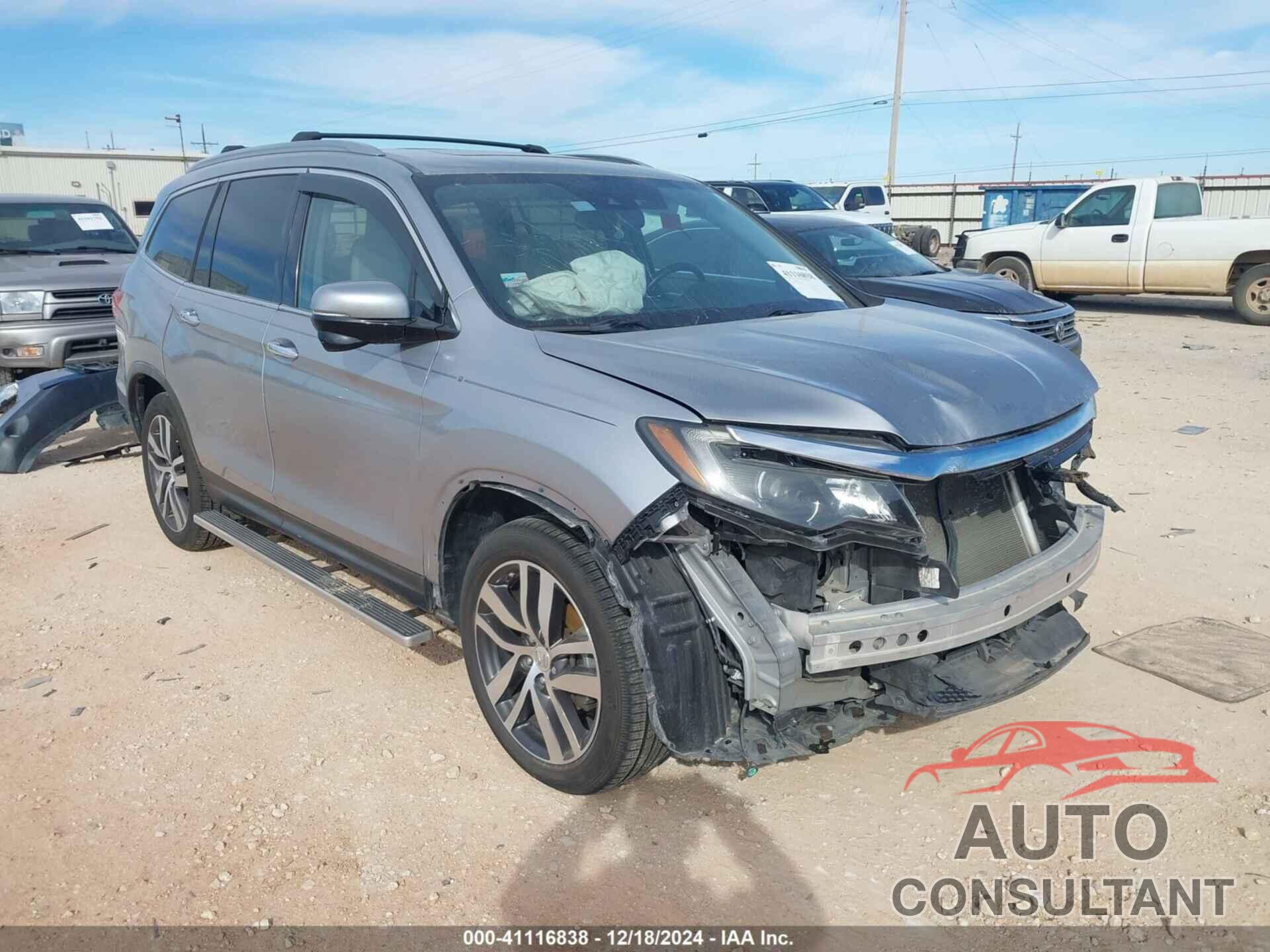 HONDA PILOT 2016 - 5FNYF5H97GB020887