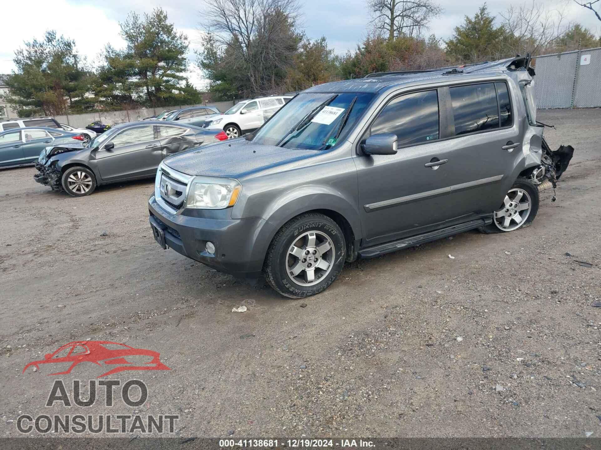 HONDA PILOT 2011 - 5FNYF4H93BB064226