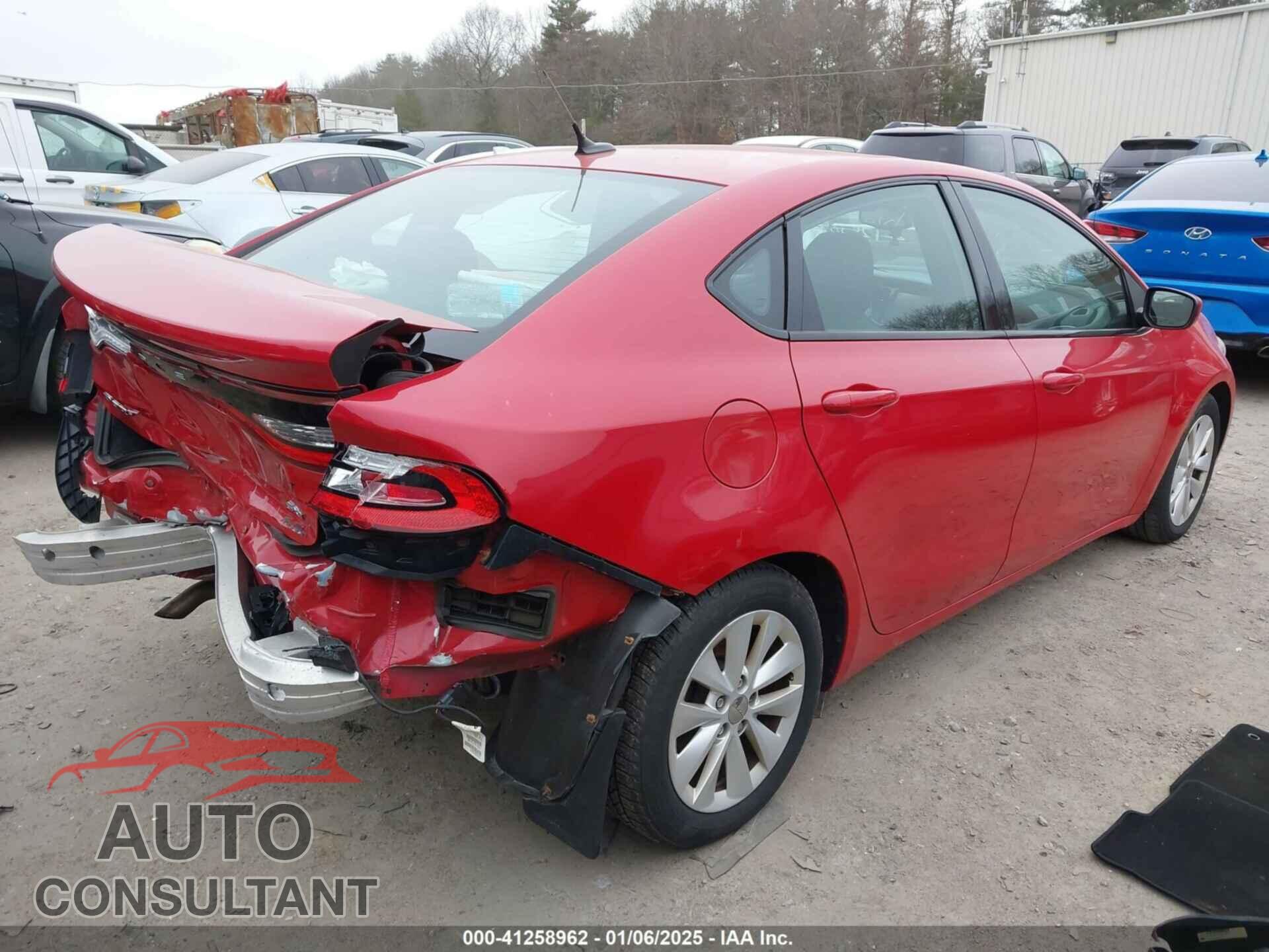DODGE DART 2014 - 1C3CDFBB2ED677171