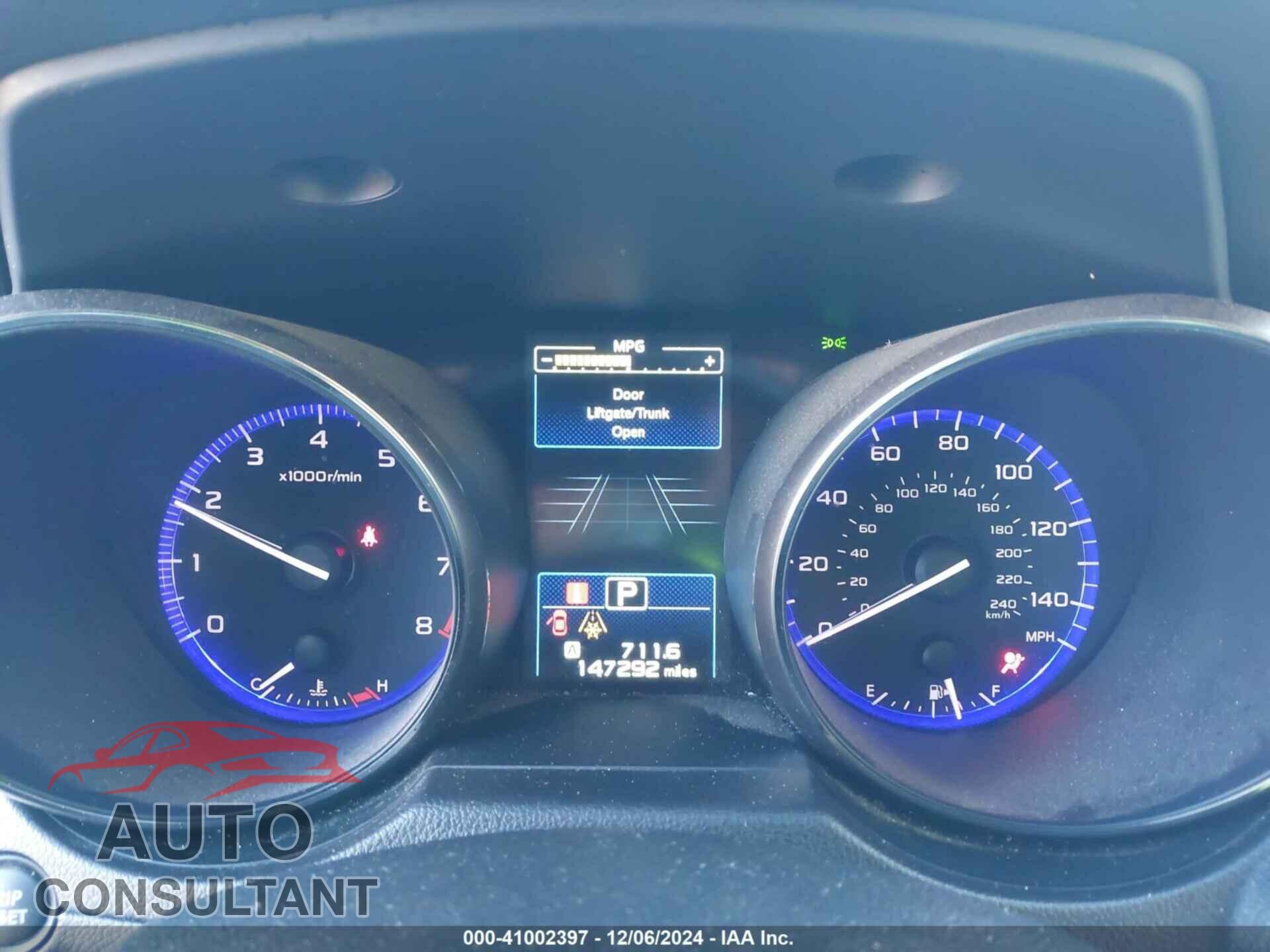 SUBARU OUTBACK 2015 - 4S4BSANC6F3276911