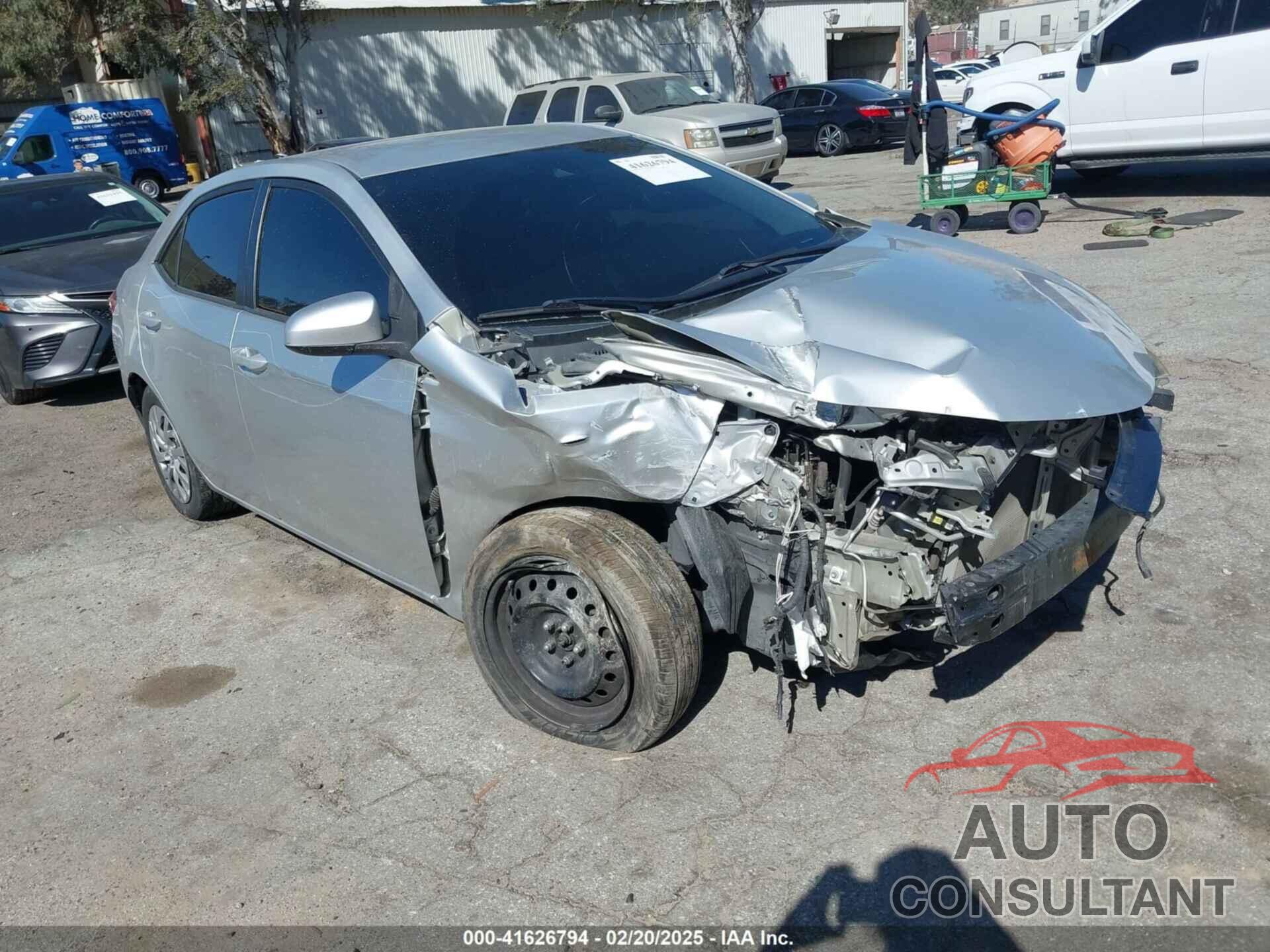 TOYOTA COROLLA 2018 - 5YFBURHE4JP830148