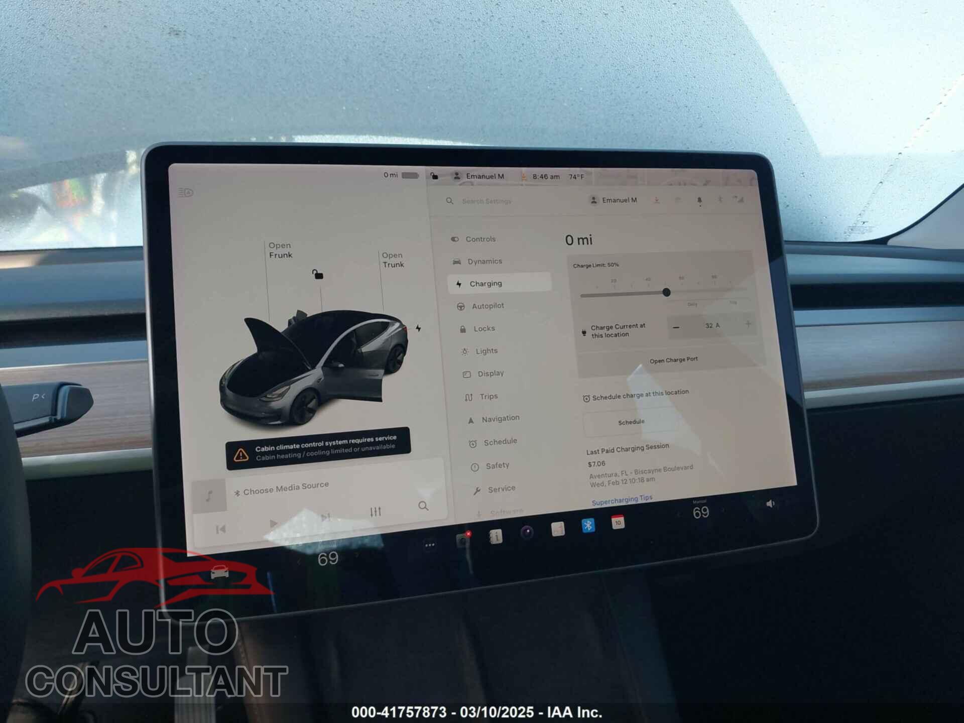 TESLA MODEL 3 2021 - 5YJ3E1EA0MF016826