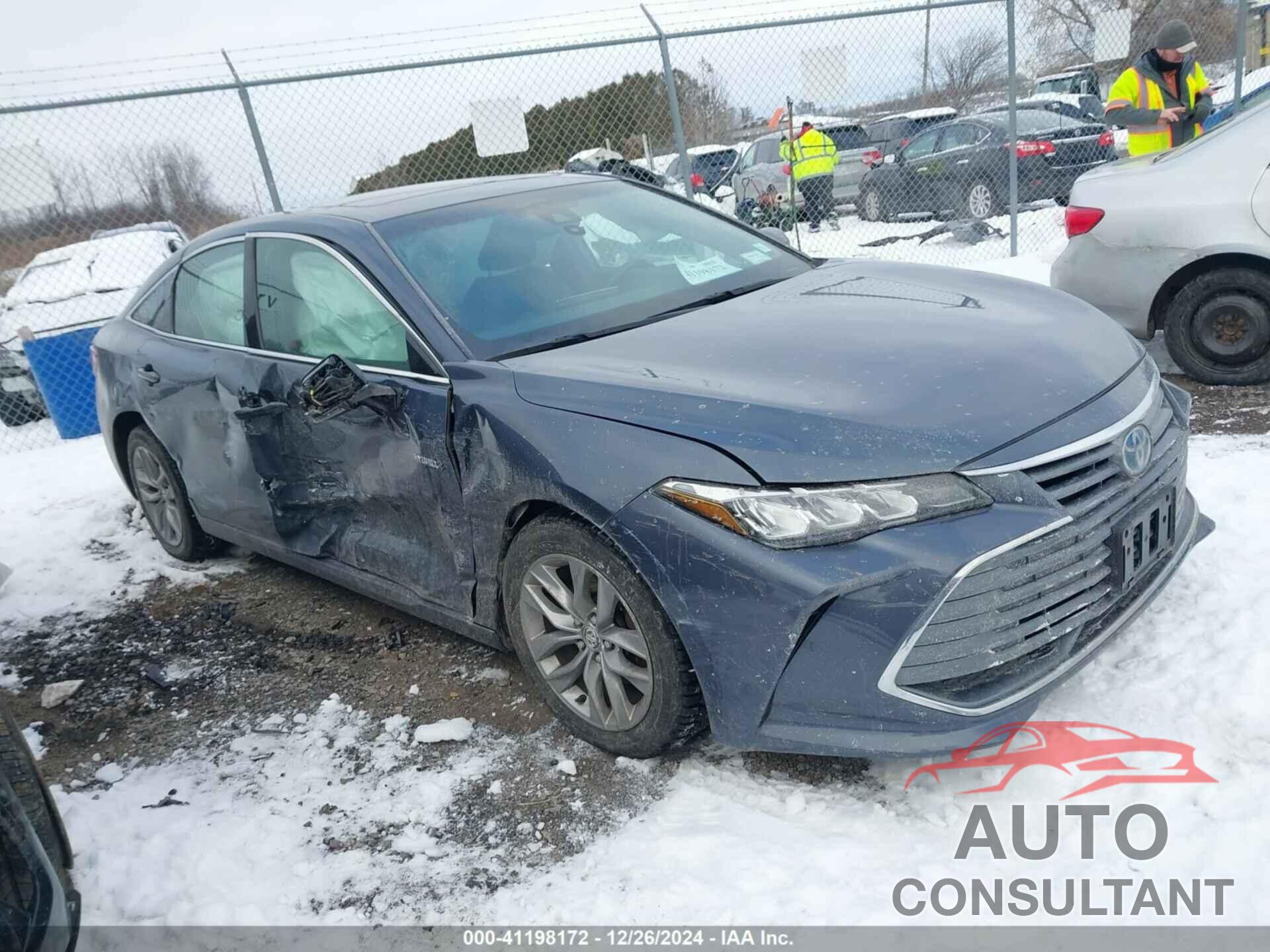 TOYOTA AVALON HYBRID 2020 - 4T1A21FB3LU015615