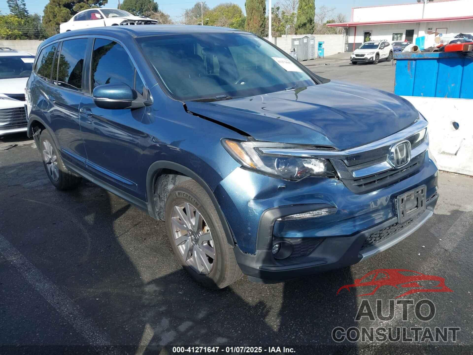 HONDA PILOT 2019 - 5FNYF5H39KB017705