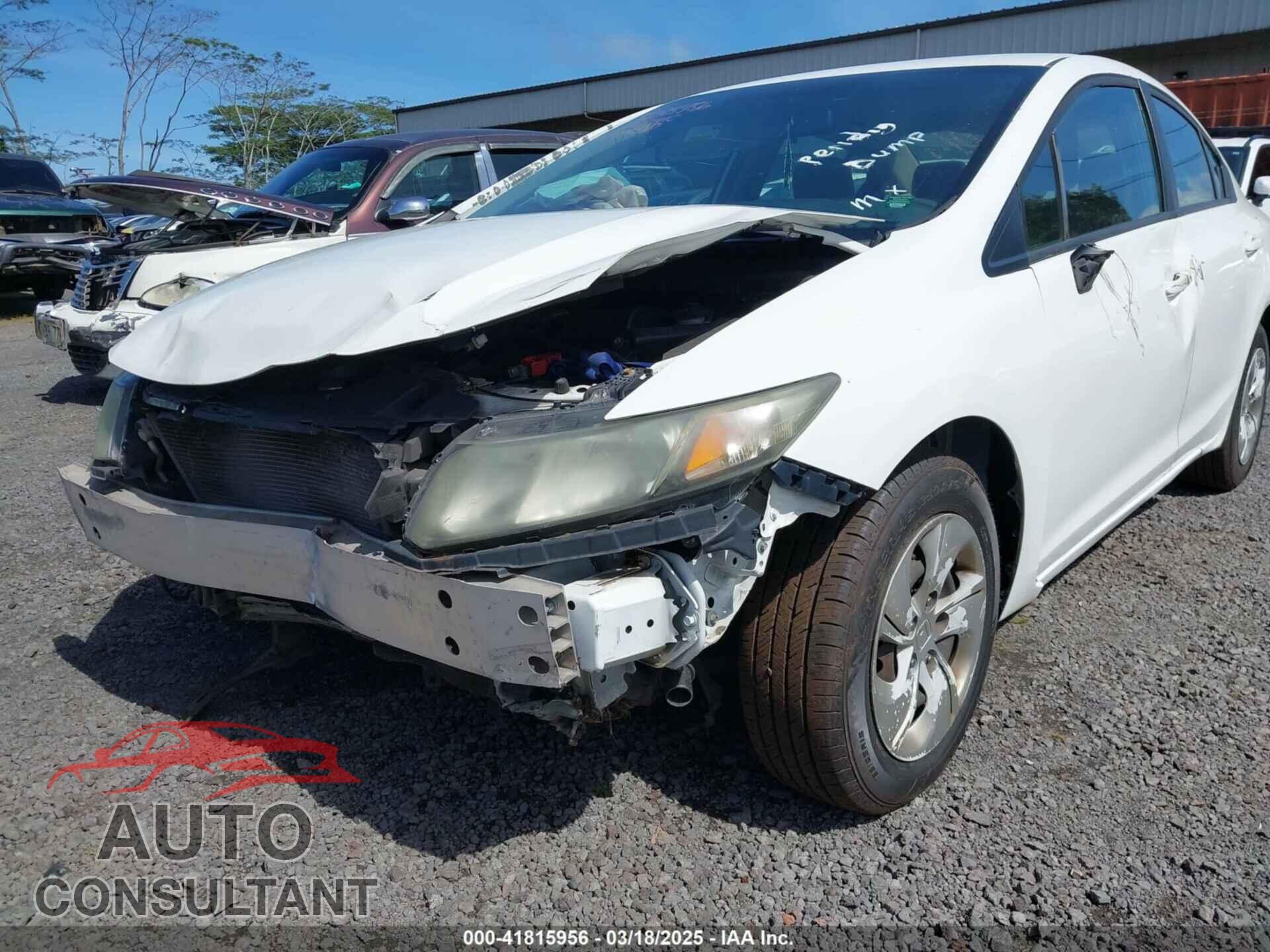HONDA CIVIC 2014 - 19XFB2F58EE007747