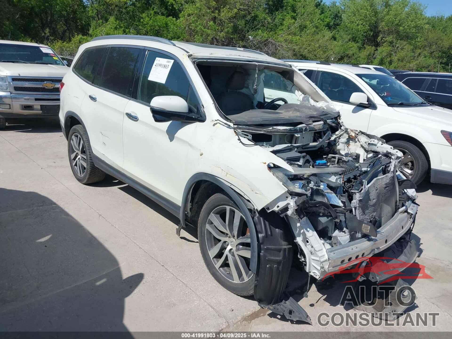HONDA PILOT 2016 - 5FNYF6H97GB088824