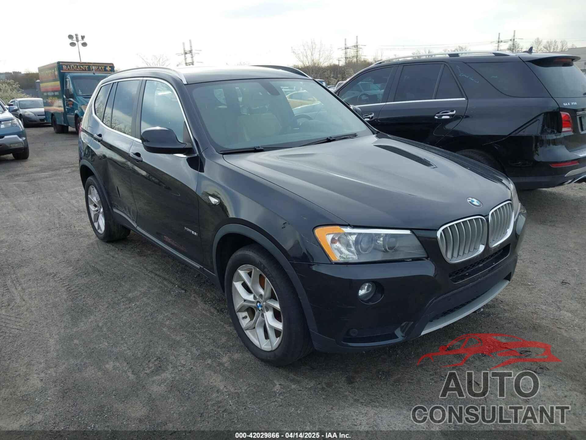 BMW X3 2013 - 5UXWX9C54D0D01315