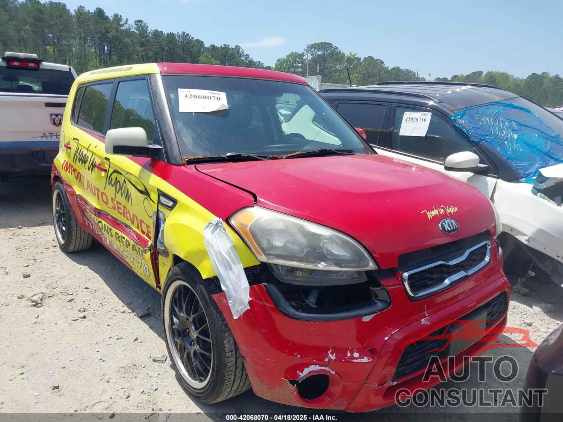 KIA SOUL 2013 - KNDJT2A55D7569621
