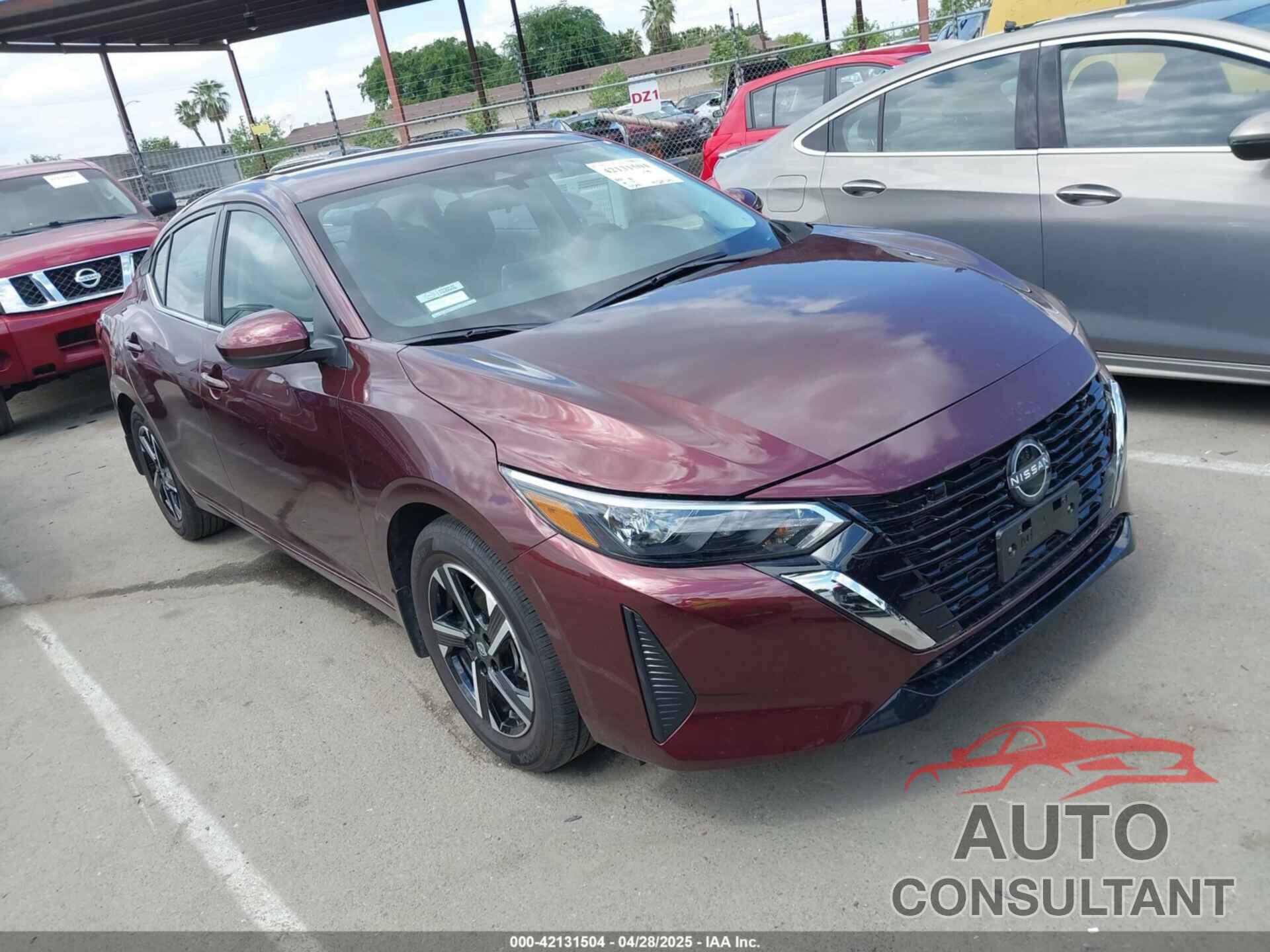 NISSAN SENTRA 2025 - 3N1AB8CV7SY237813