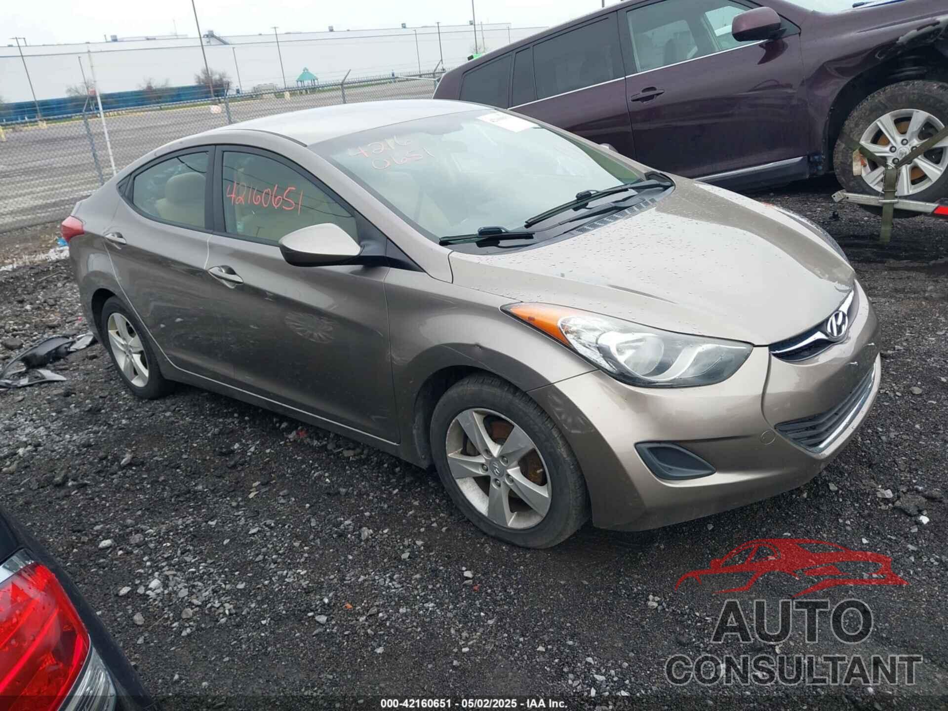 HYUNDAI ELANTRA 2011 - 5NPDH4AE4BH005896