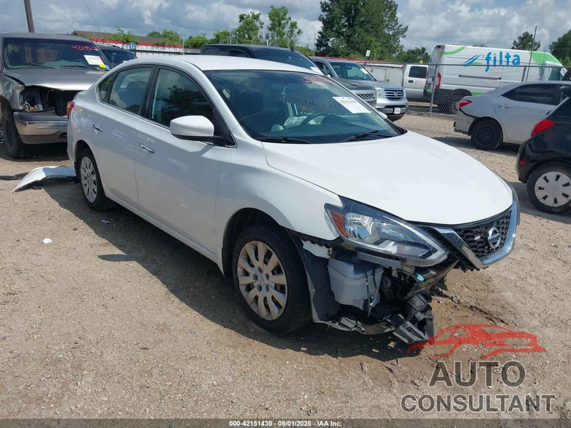 NISSAN SENTRA 2019 - 3N1AB7AP9KY218145