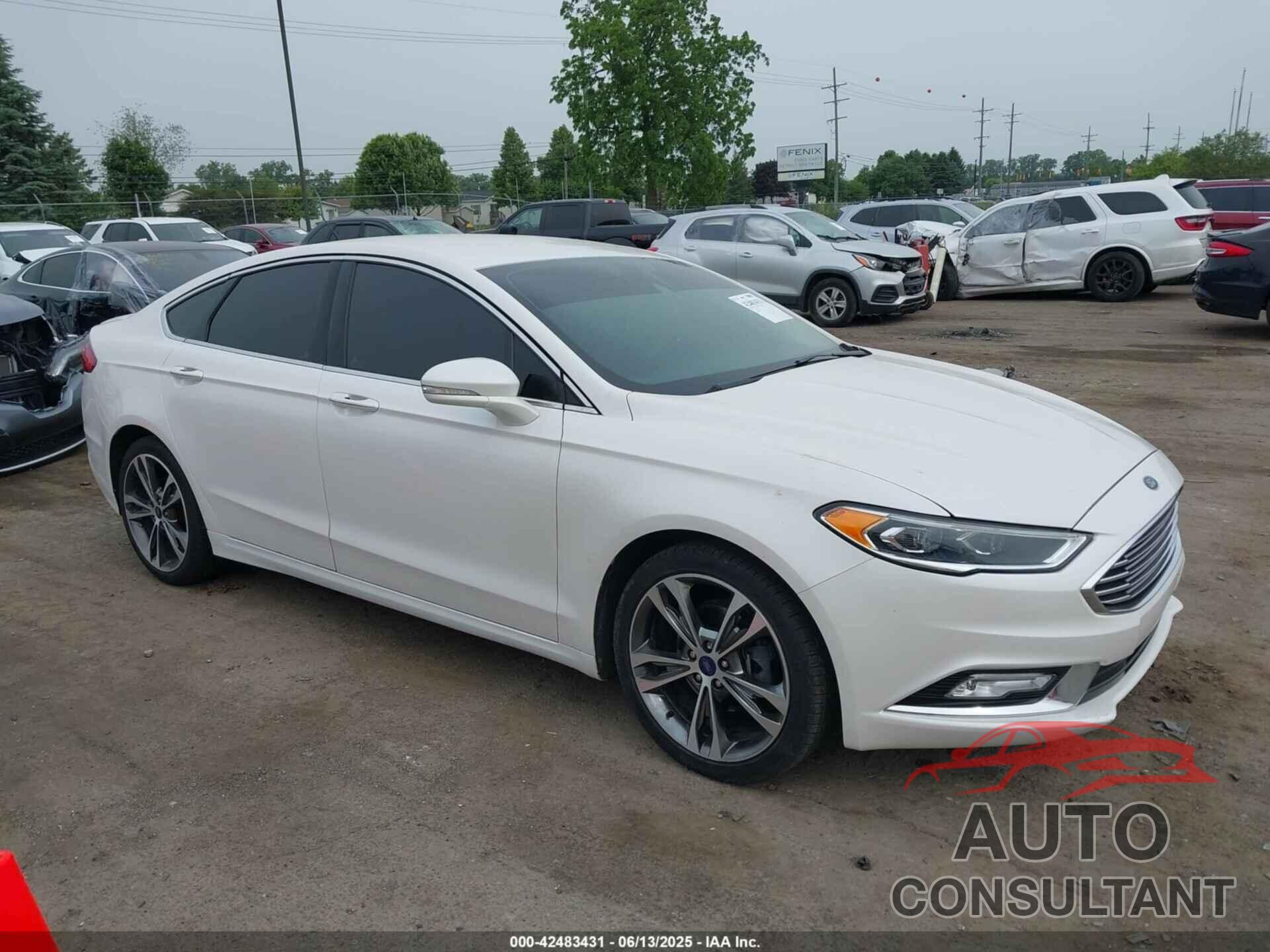 FORD FUSION 2017 - 3FA6P0K94HR177296