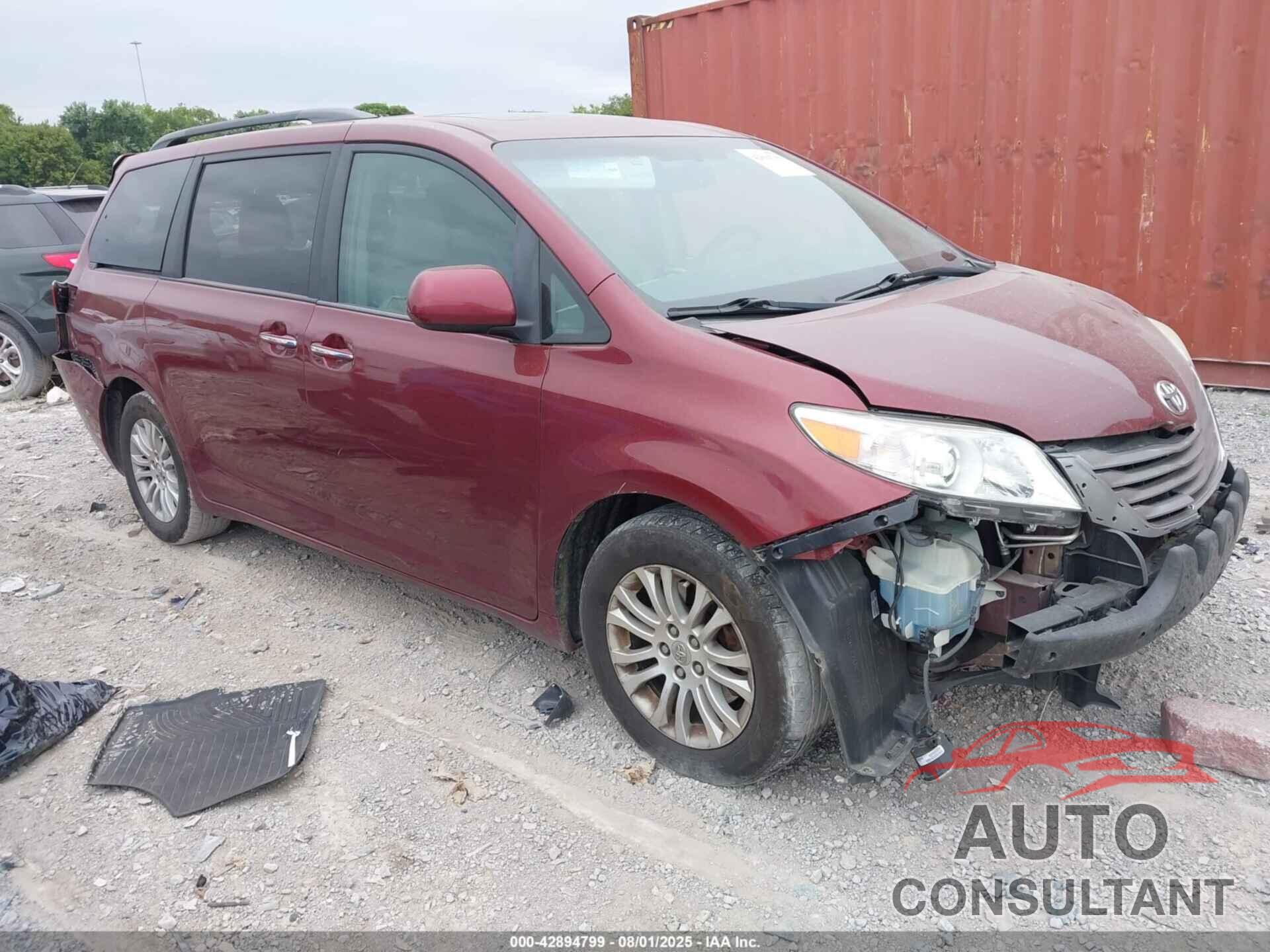 TOYOTA SIENNA 2015 - 5TDYK3DC9FS589560