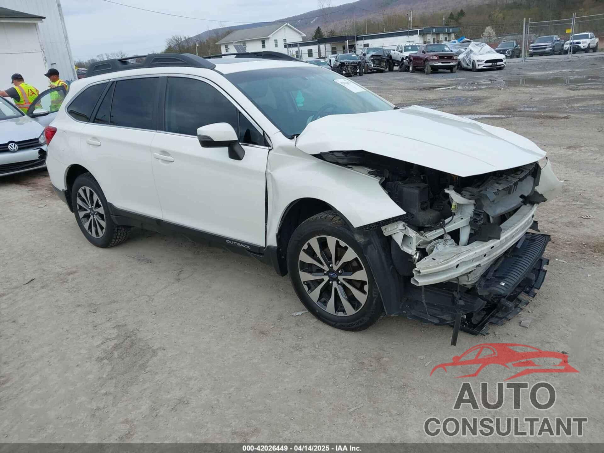 SUBARU OUTBACK 2017 - 4S4BSAKC7H3240961