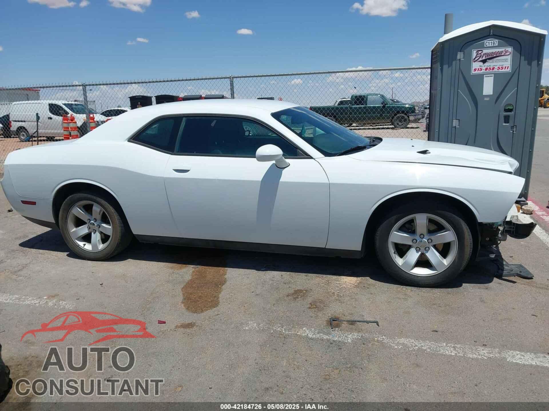 DODGE CHALLENGER 2014 - 2C3CDYAG8EH293990