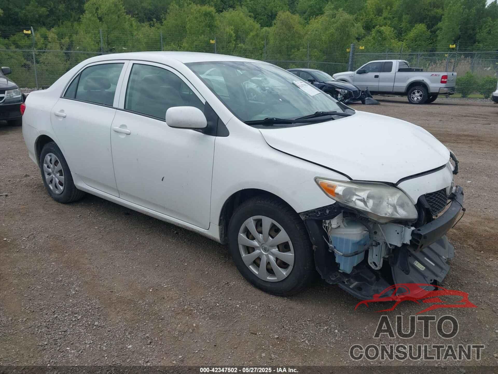 TOYOTA COROLLA 2009 - 2T1BU40E49C159784